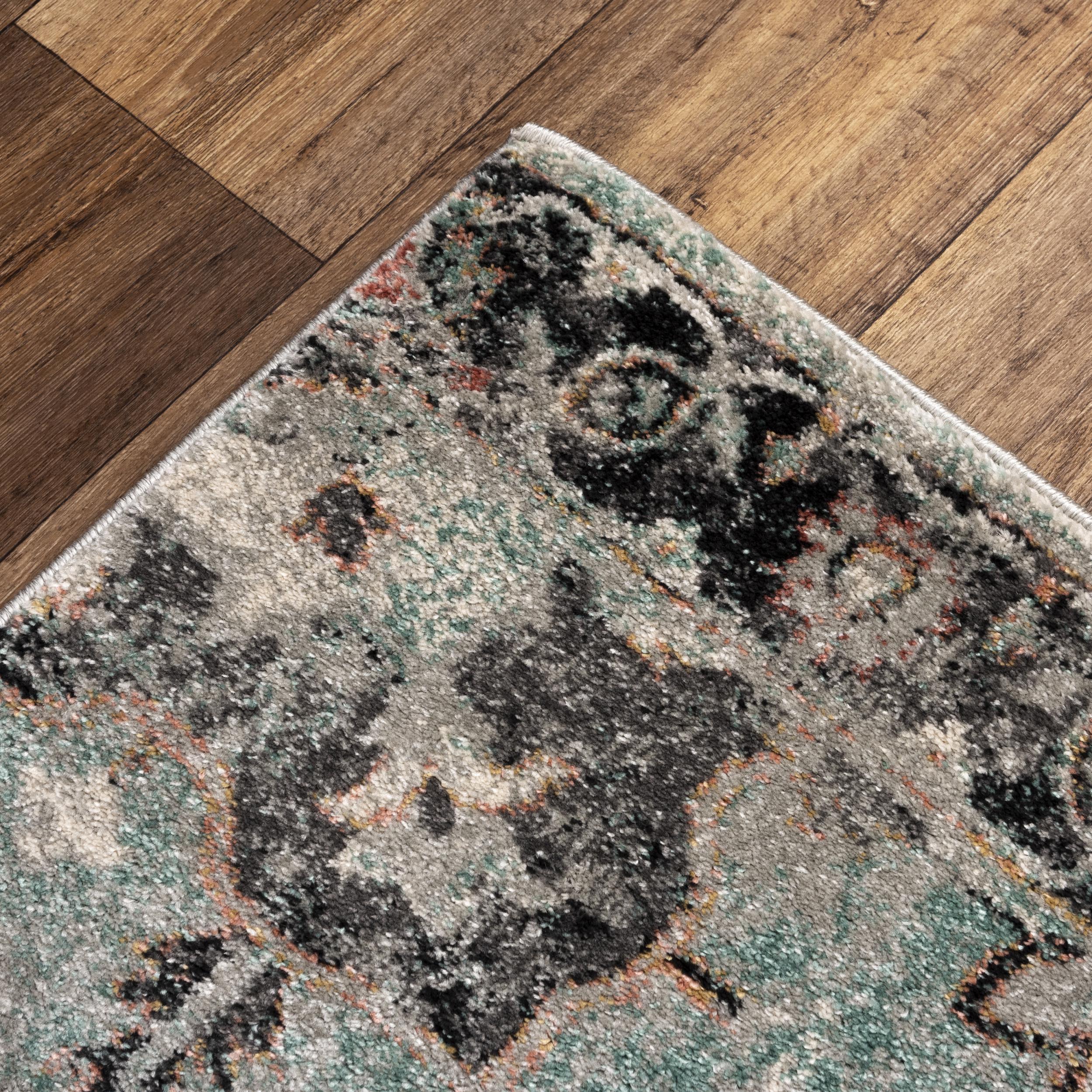 Ellingsworth Power-Loomed Medallion Area Rug