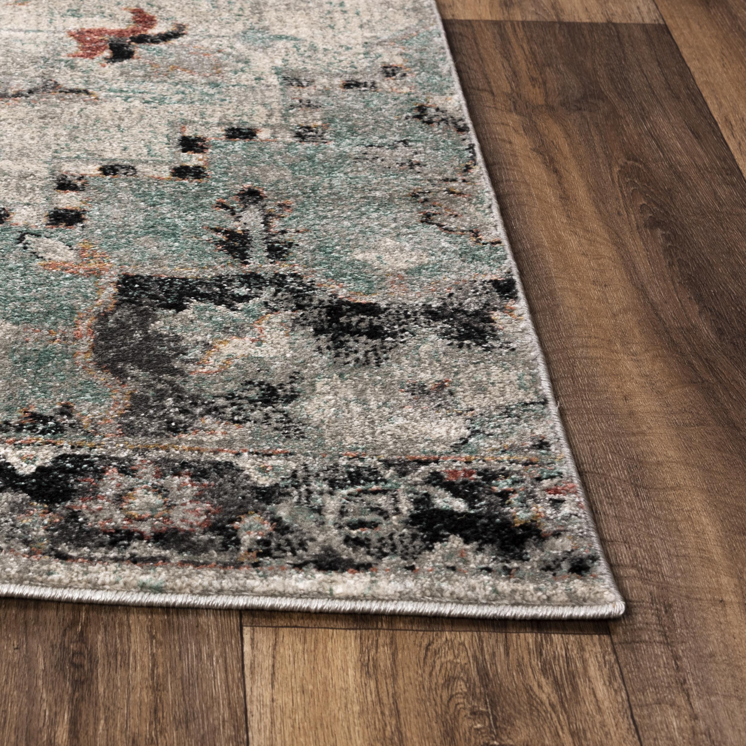 Ellingsworth Power-Loomed Medallion Area Rug