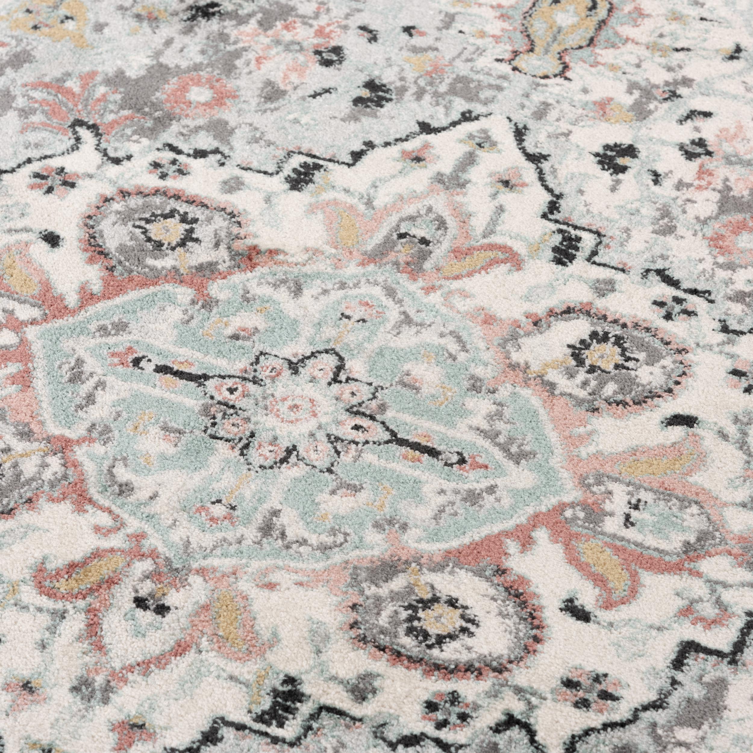 Odyssey Power Loomed Medallion Area Rug