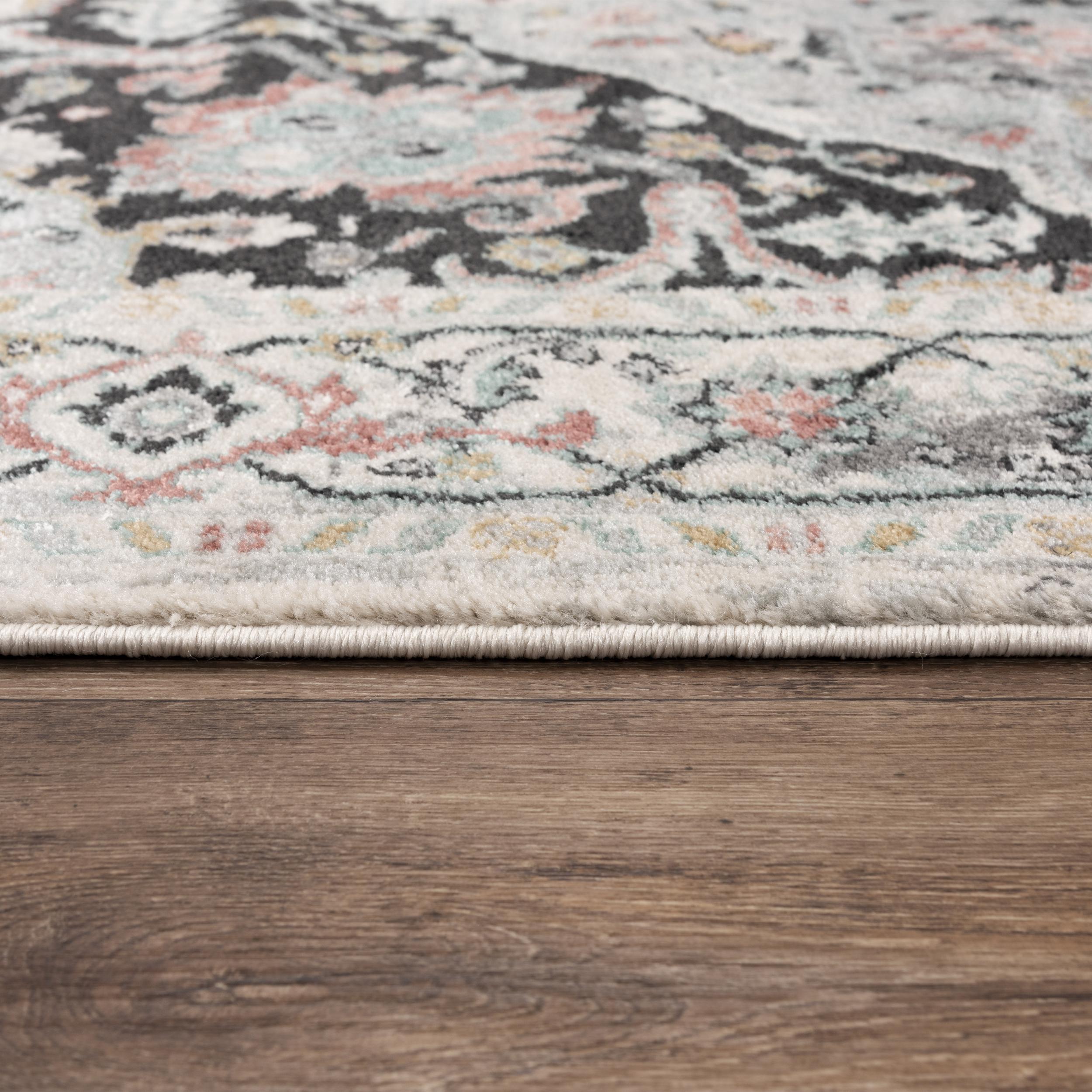 Odyssey Power Loomed Medallion Area Rug