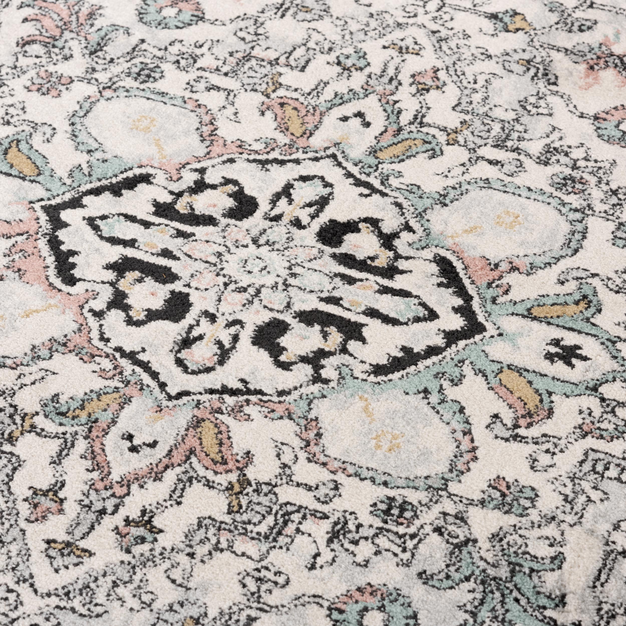 Odyssey Power Loomed Medallion Area Rug