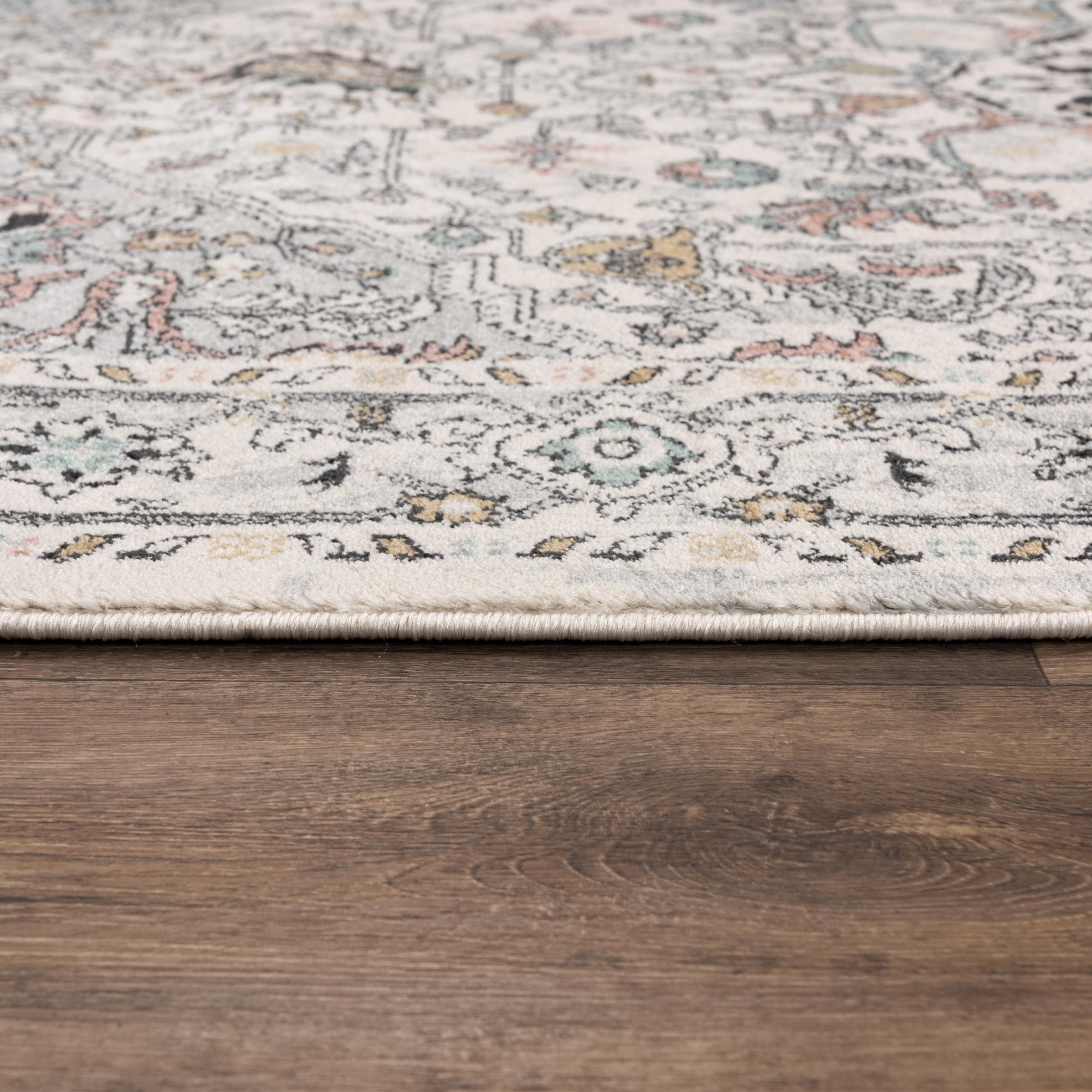 Odyssey Power Loomed Medallion Area Rug