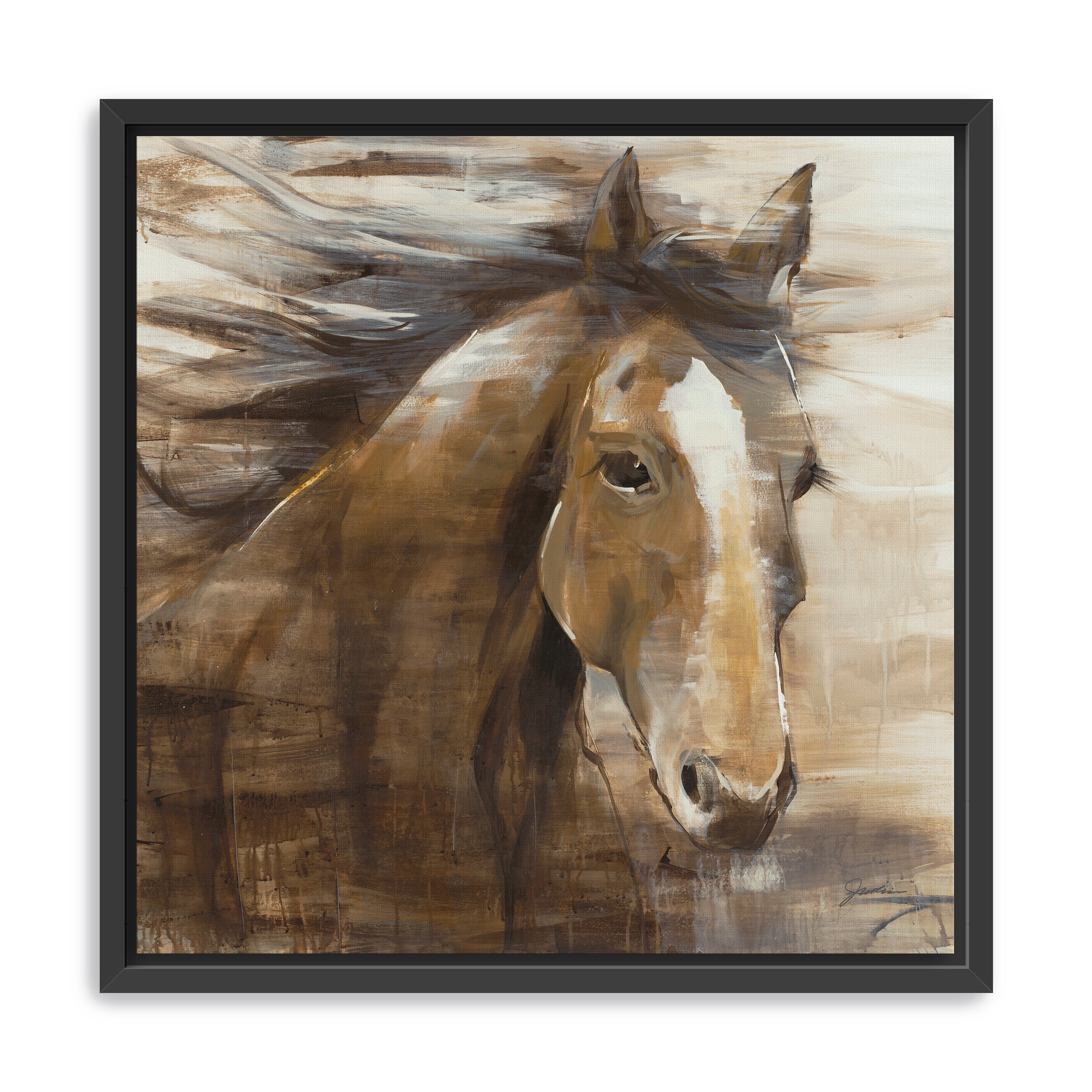 In The Wind Canvas Giclee