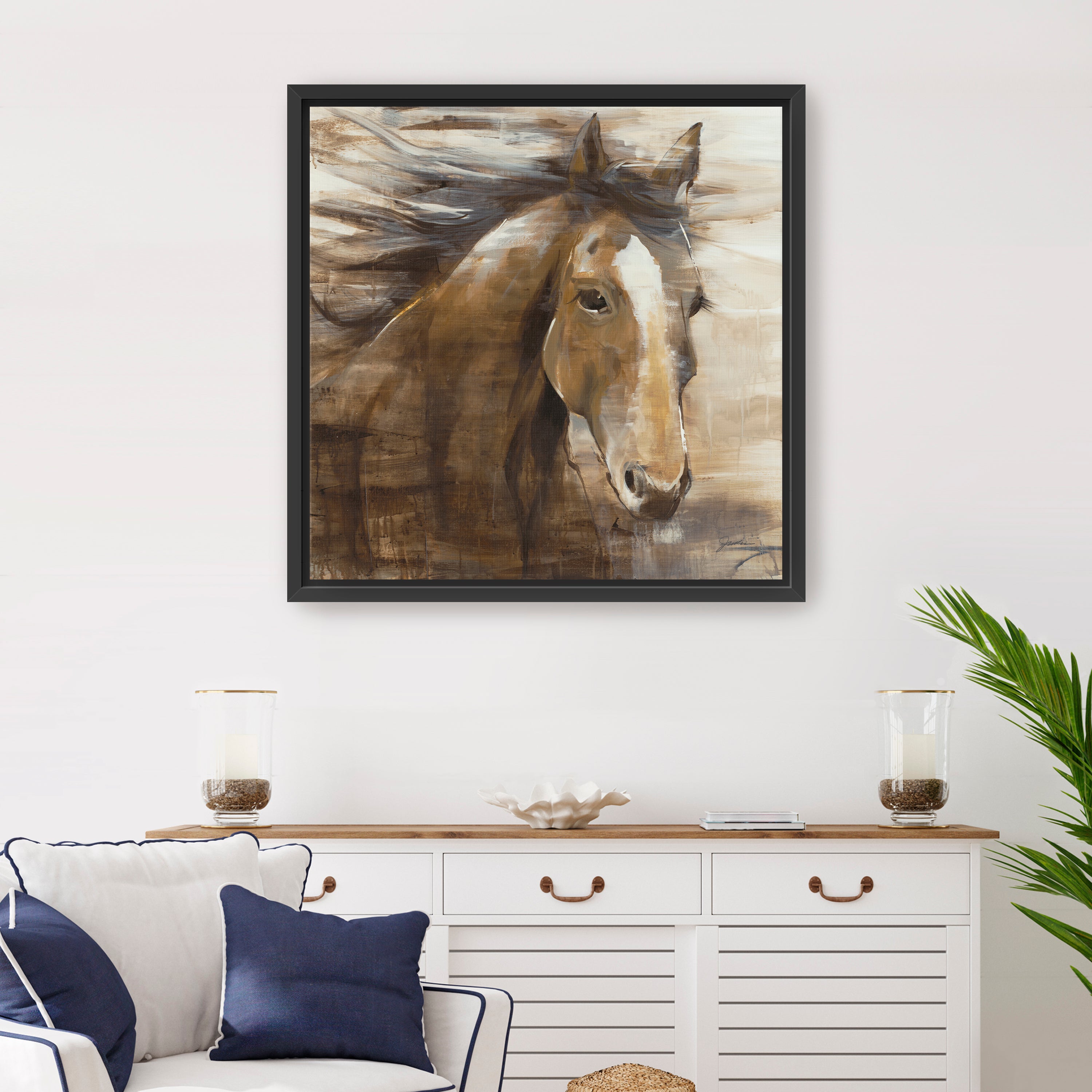 In The Wind Canvas Giclee