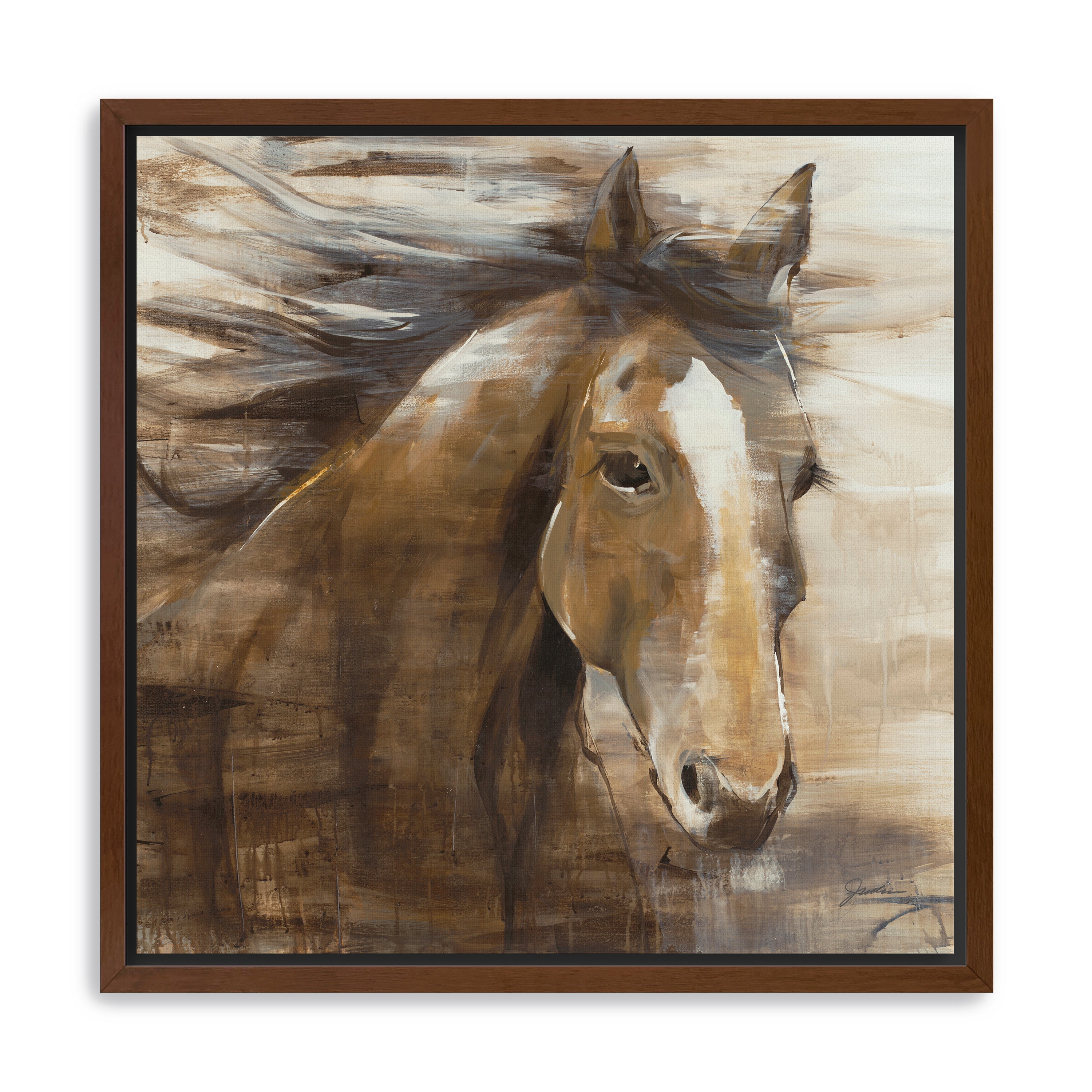 In The Wind Canvas Giclee