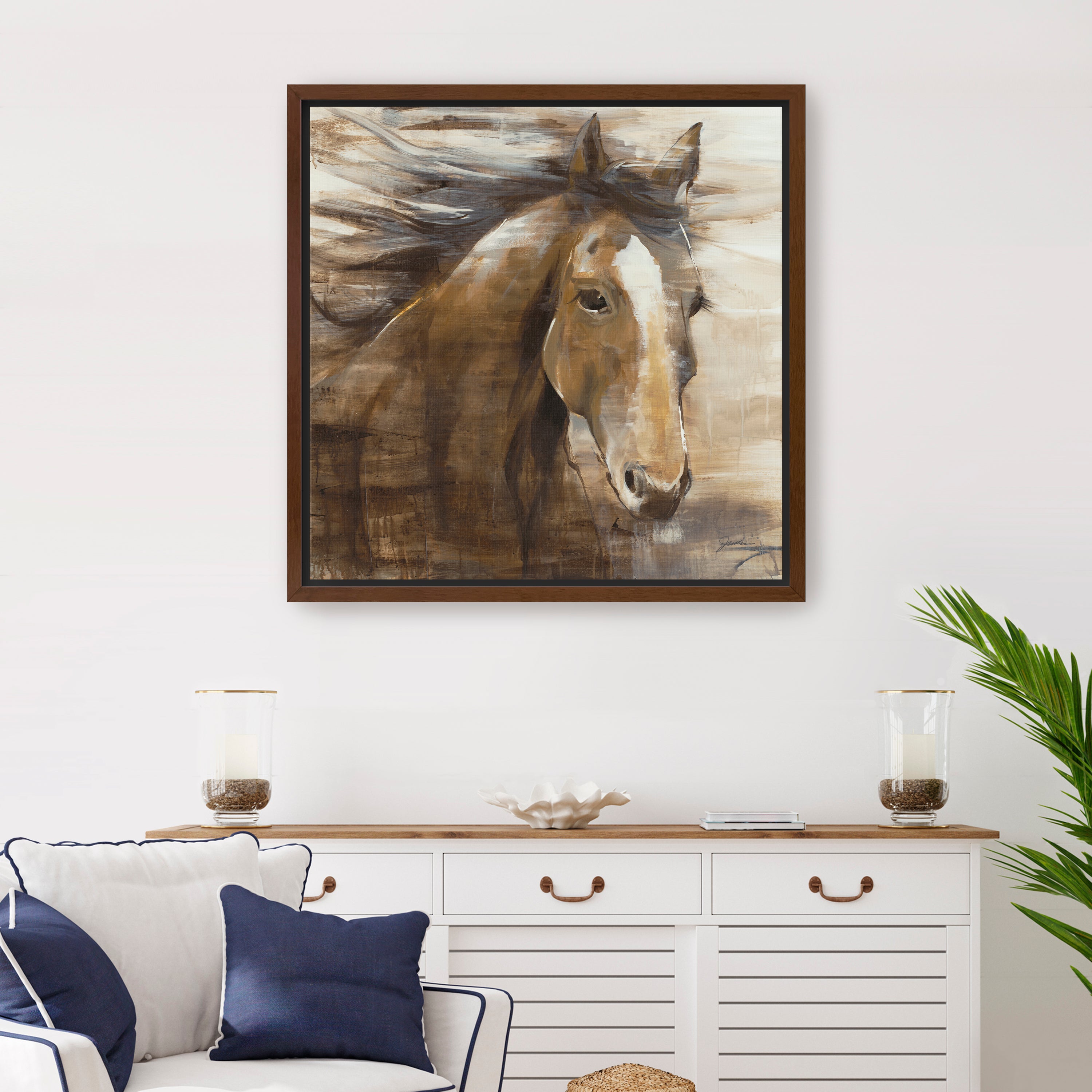 In The Wind Canvas Giclee