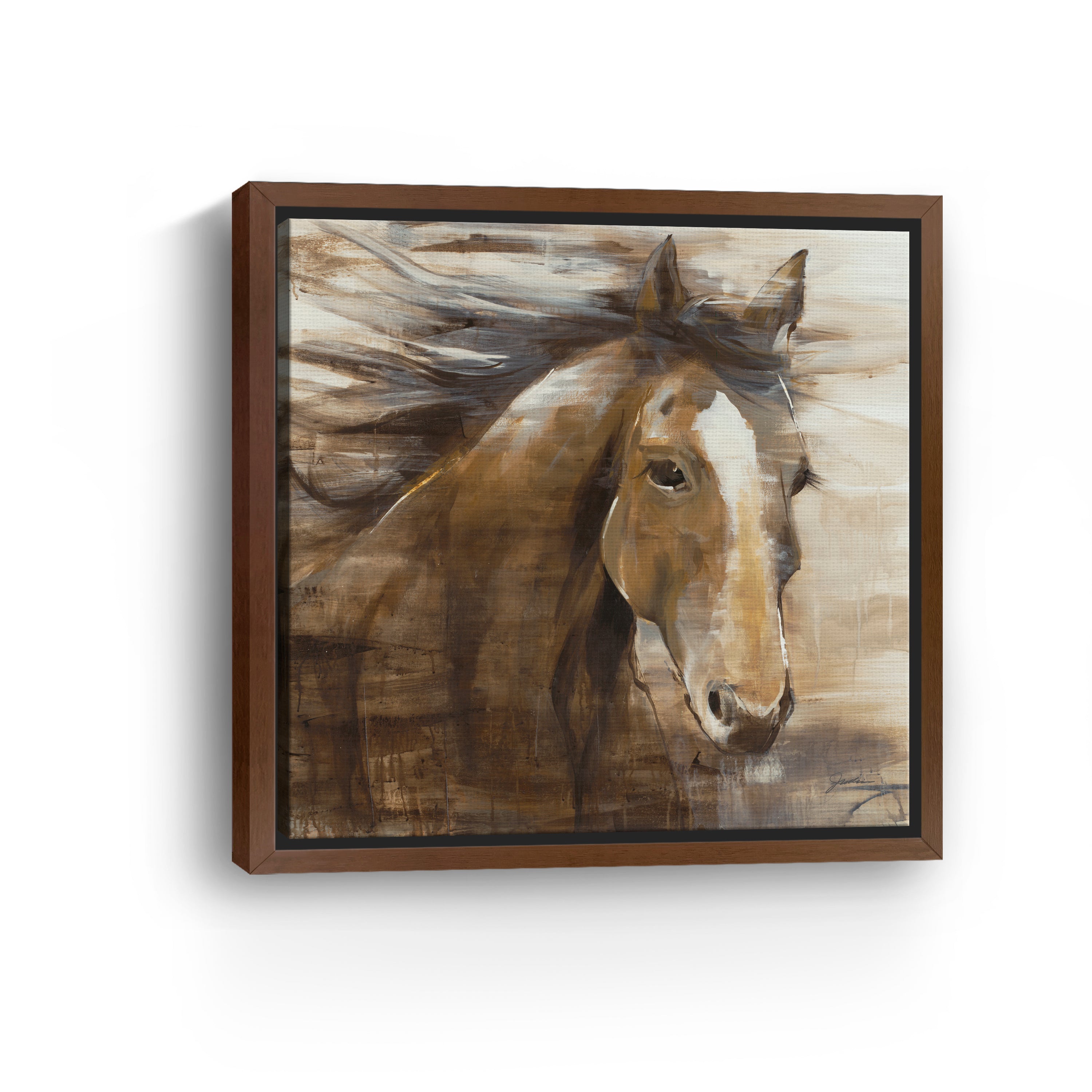 In The Wind Canvas Giclee
