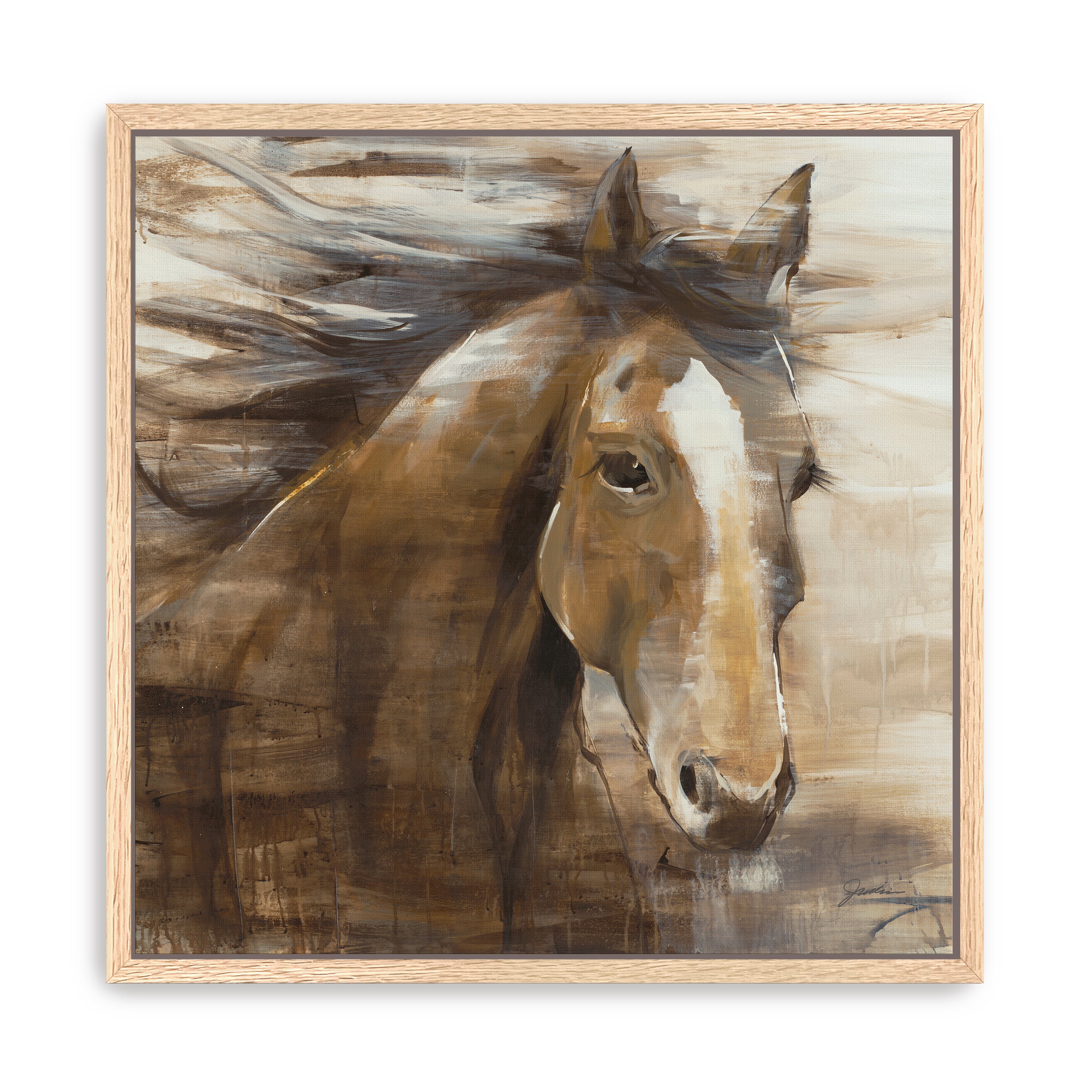 In The Wind Canvas Giclee