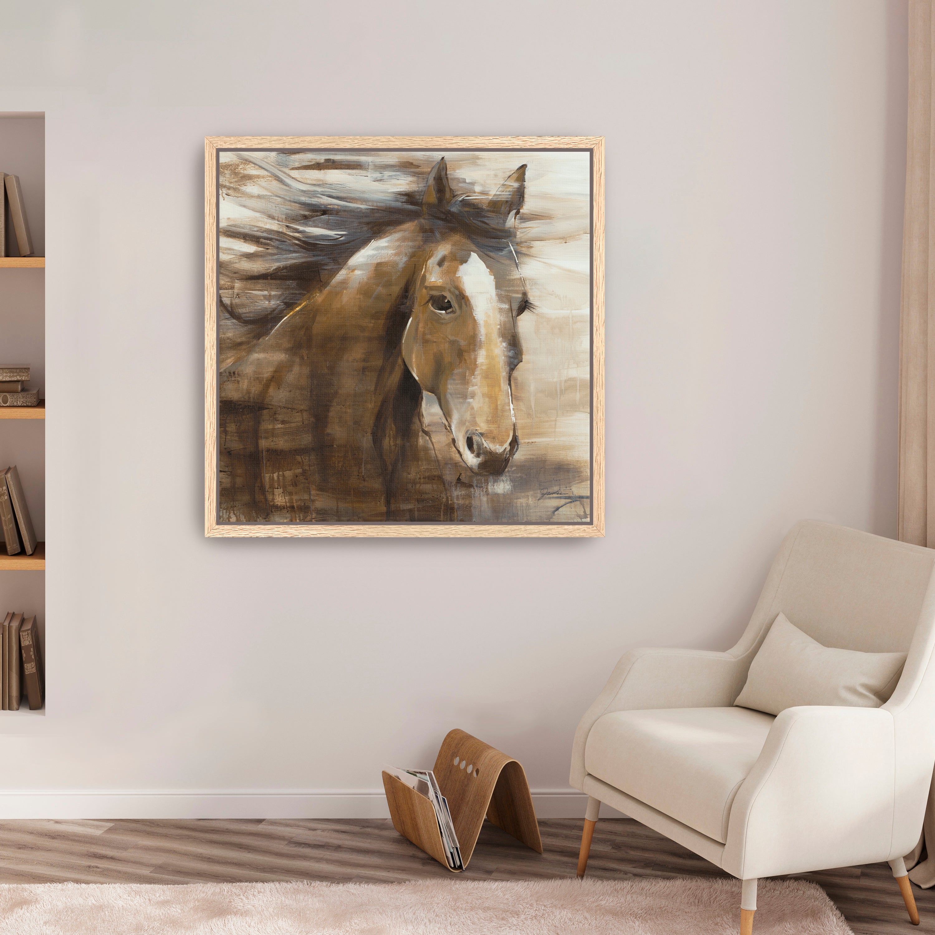 In The Wind Canvas Giclee