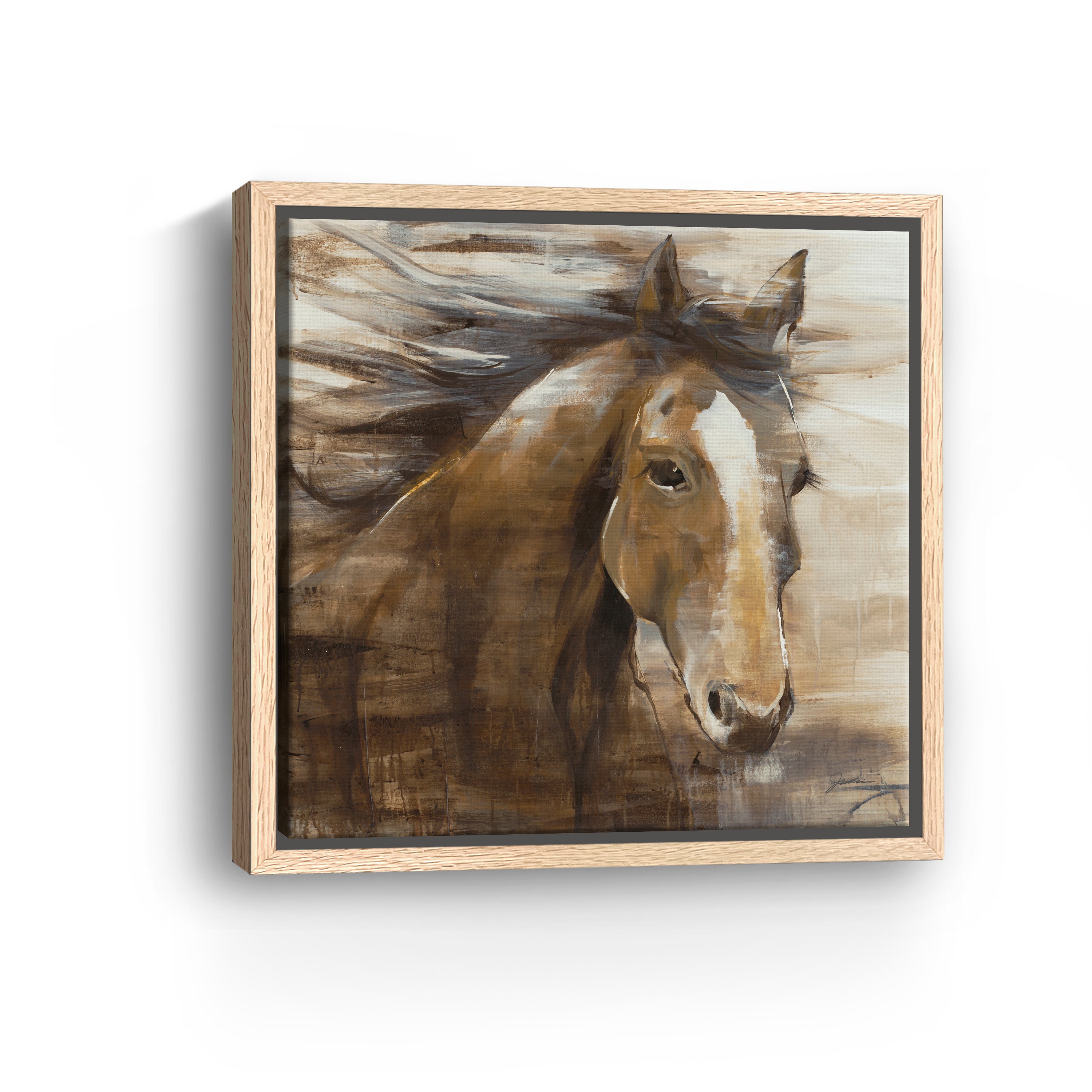 In The Wind Canvas Giclee
