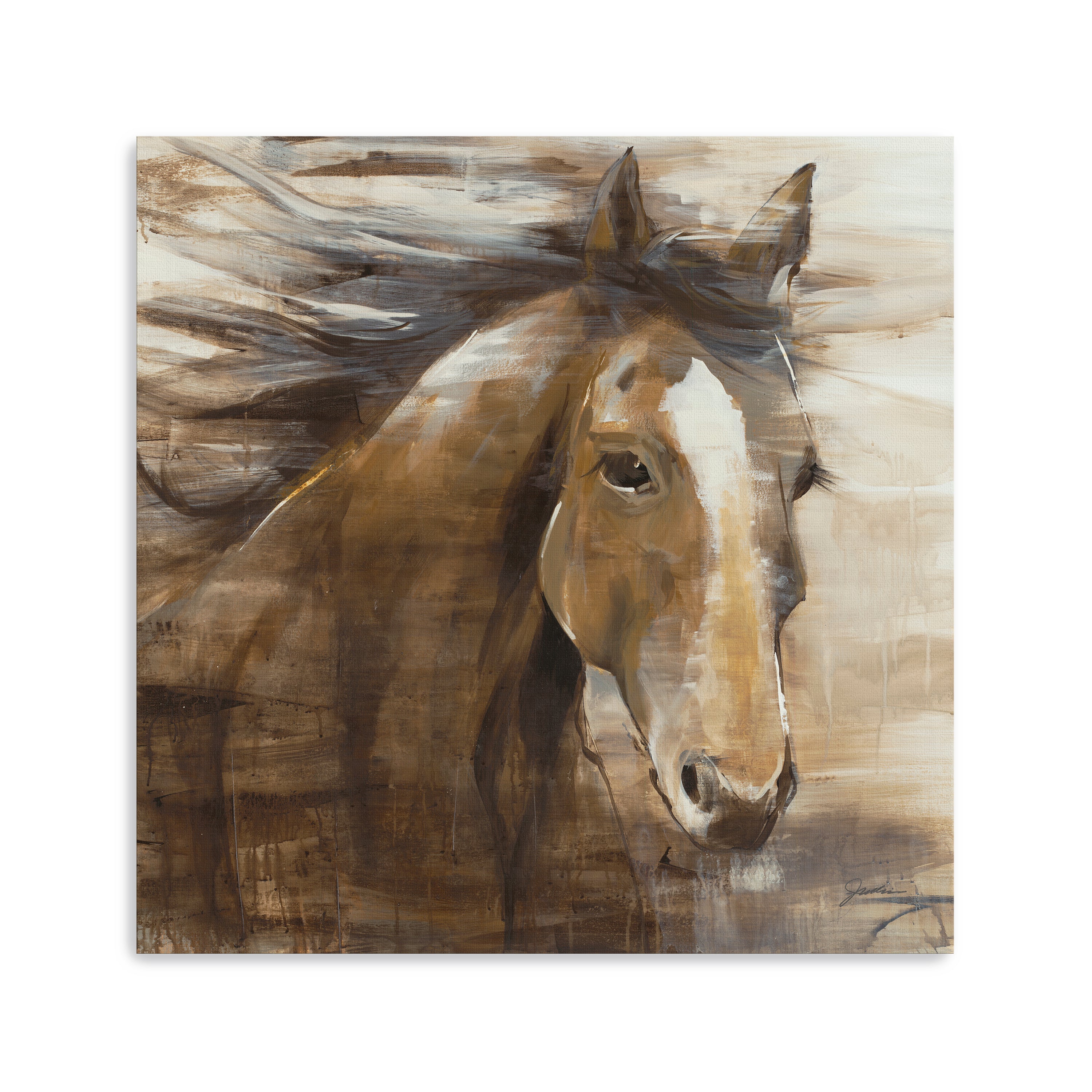 In The Wind Canvas Giclee