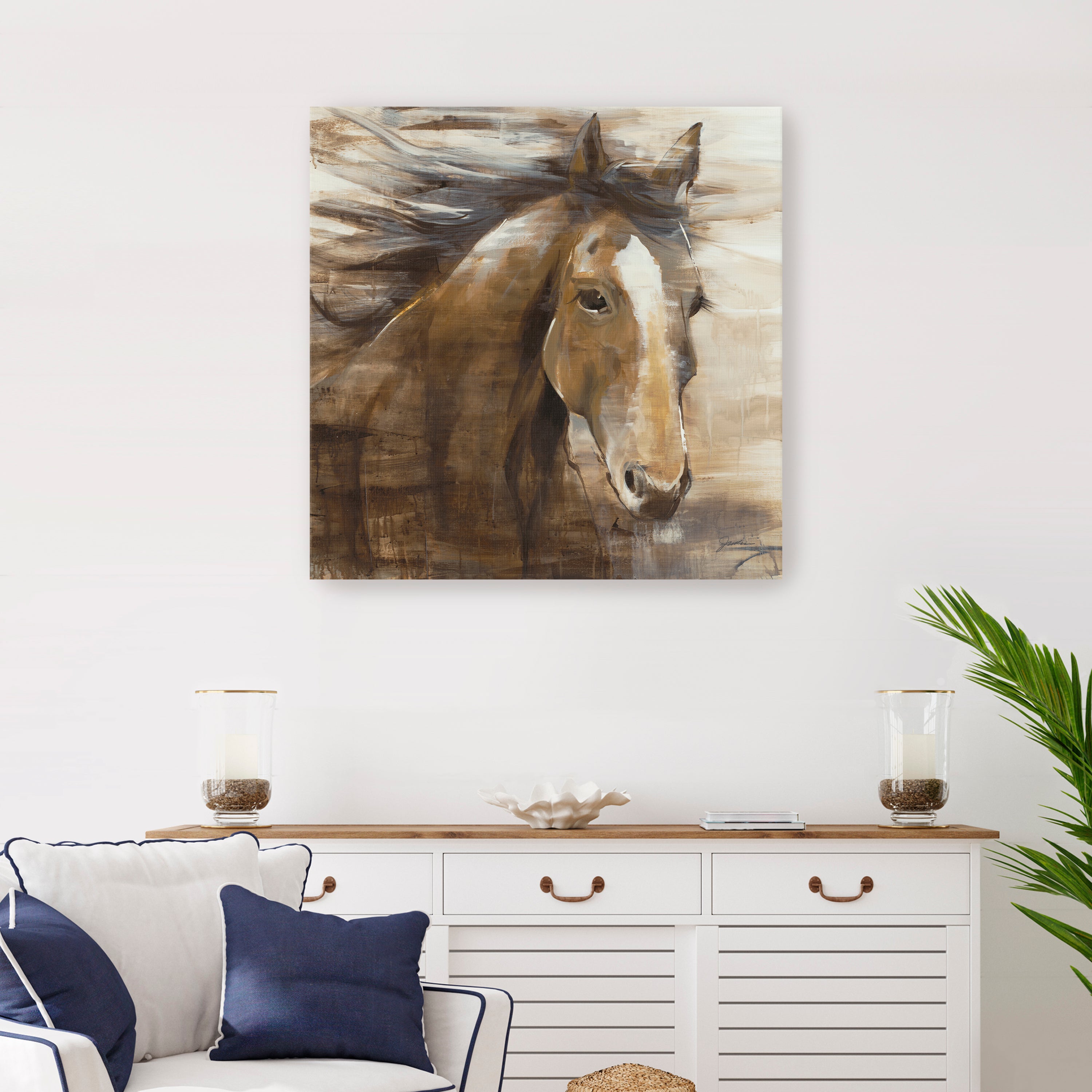 In The Wind Canvas Giclee