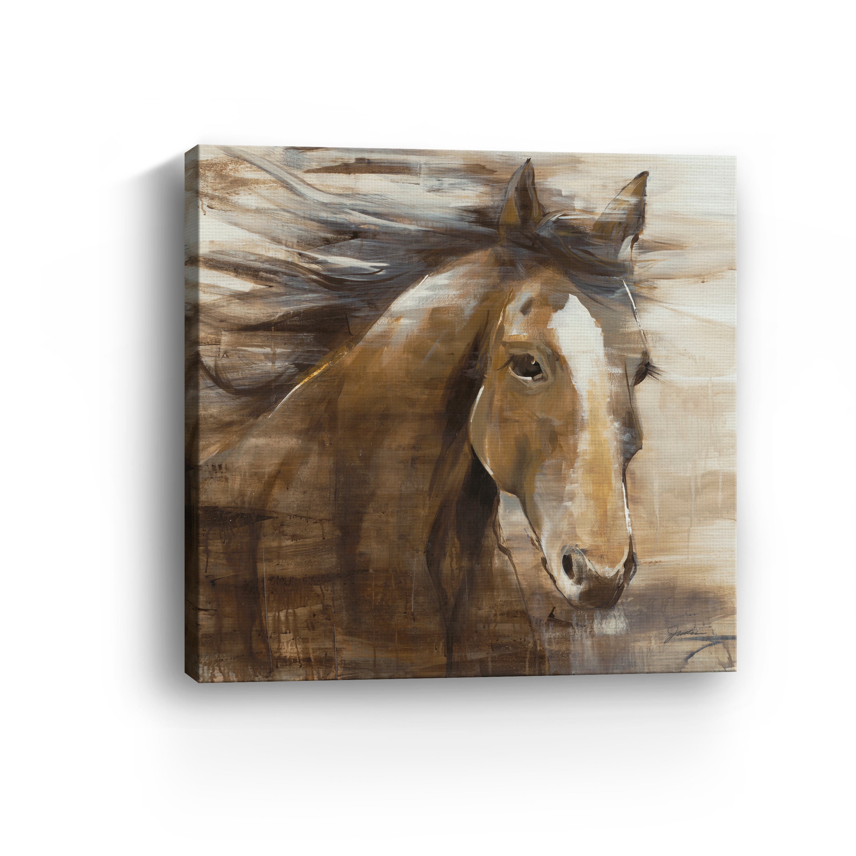 In The Wind Canvas Giclee