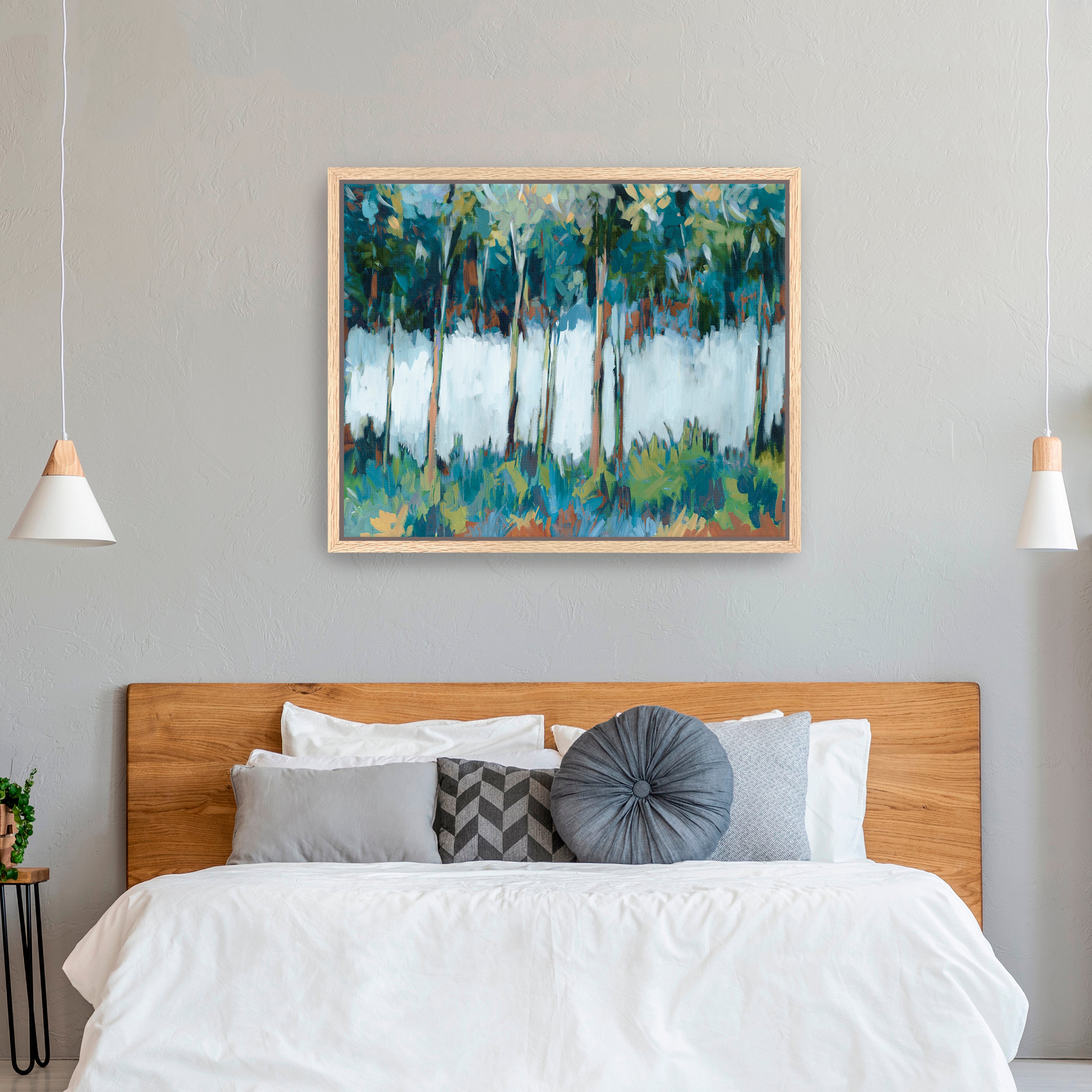 Light Through The Trees Canvas Giclee