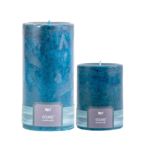 Pier 1 Oceans® Mottled Pillar Candle