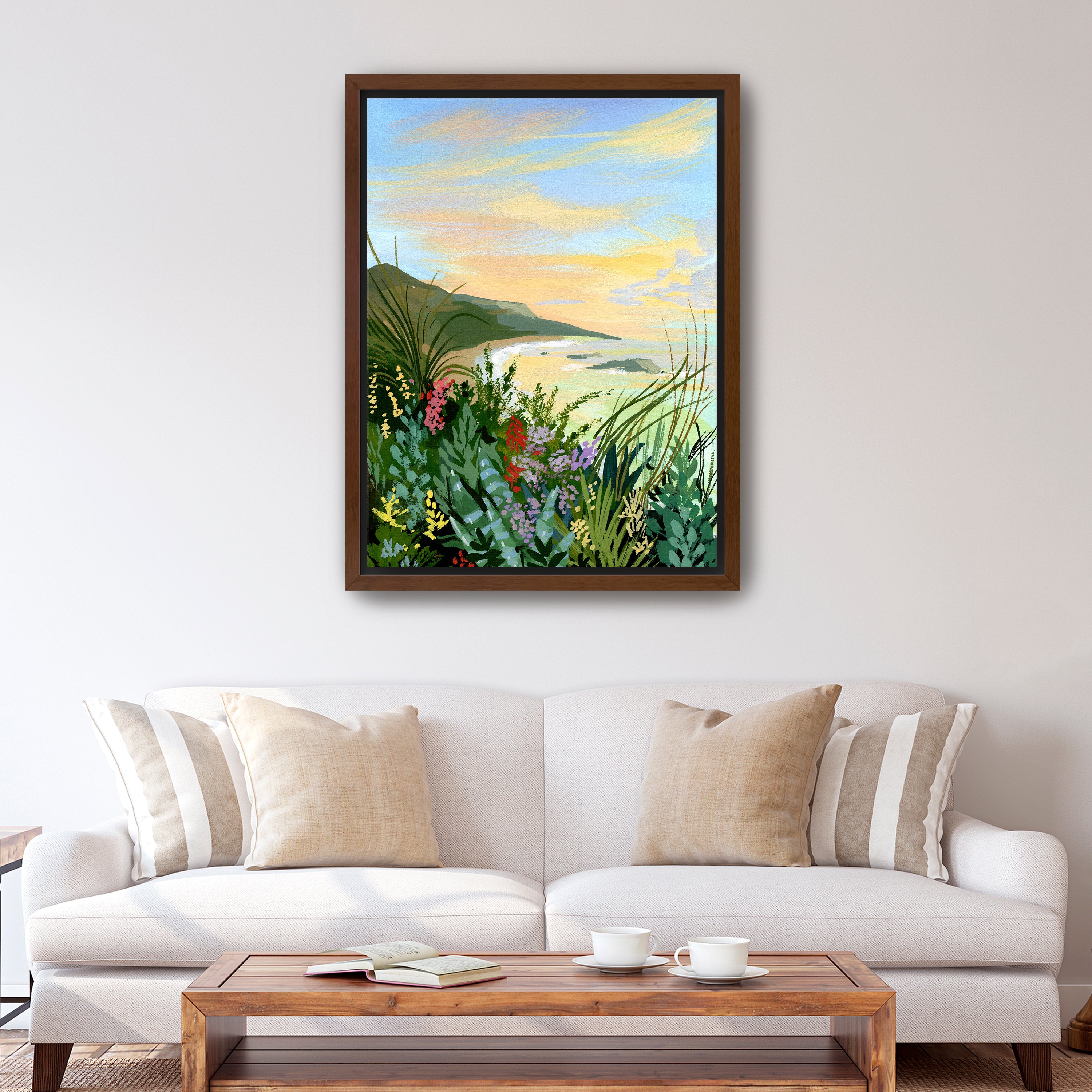 Blossom Bluff Canvas Giclee