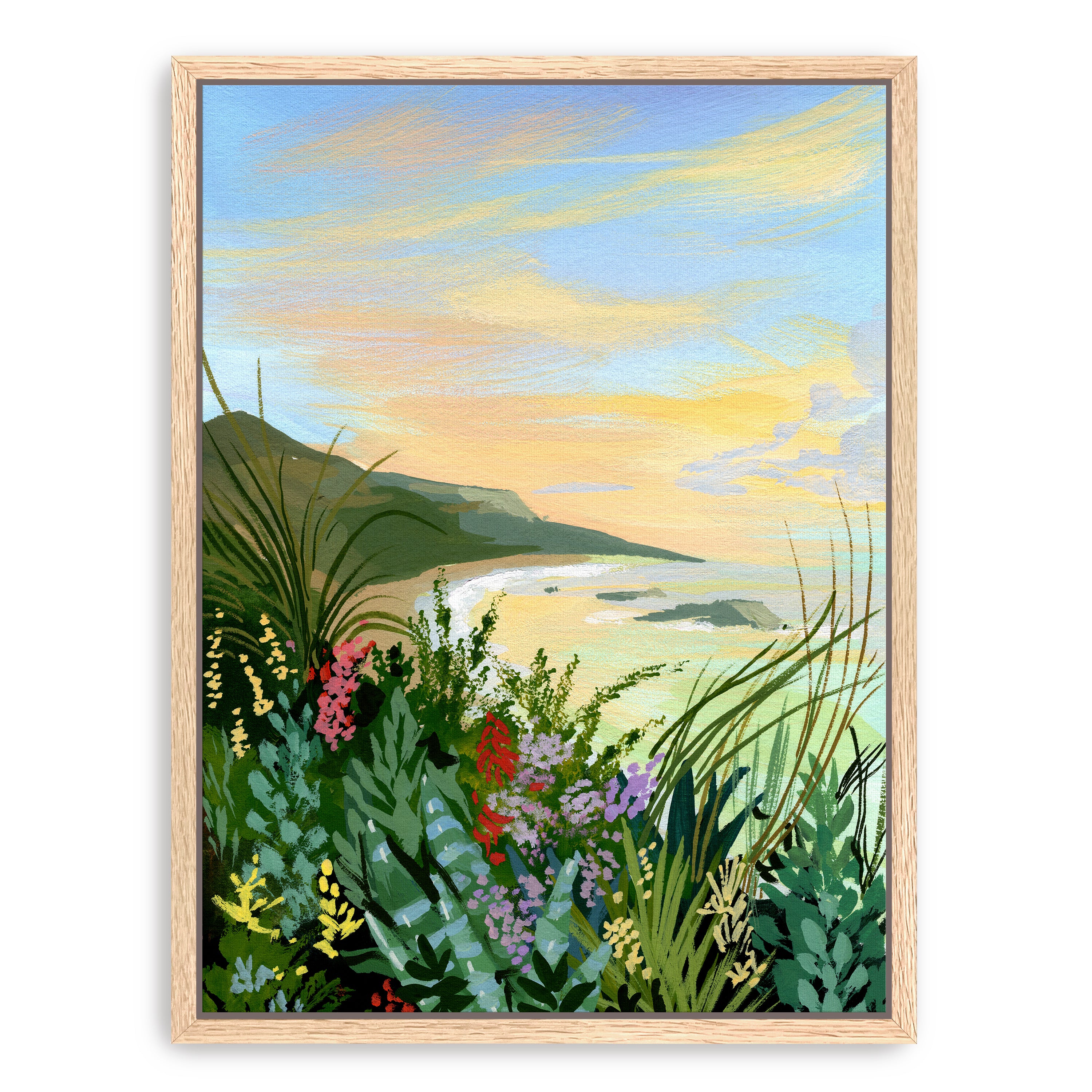 Blossom Bluff Canvas Giclee