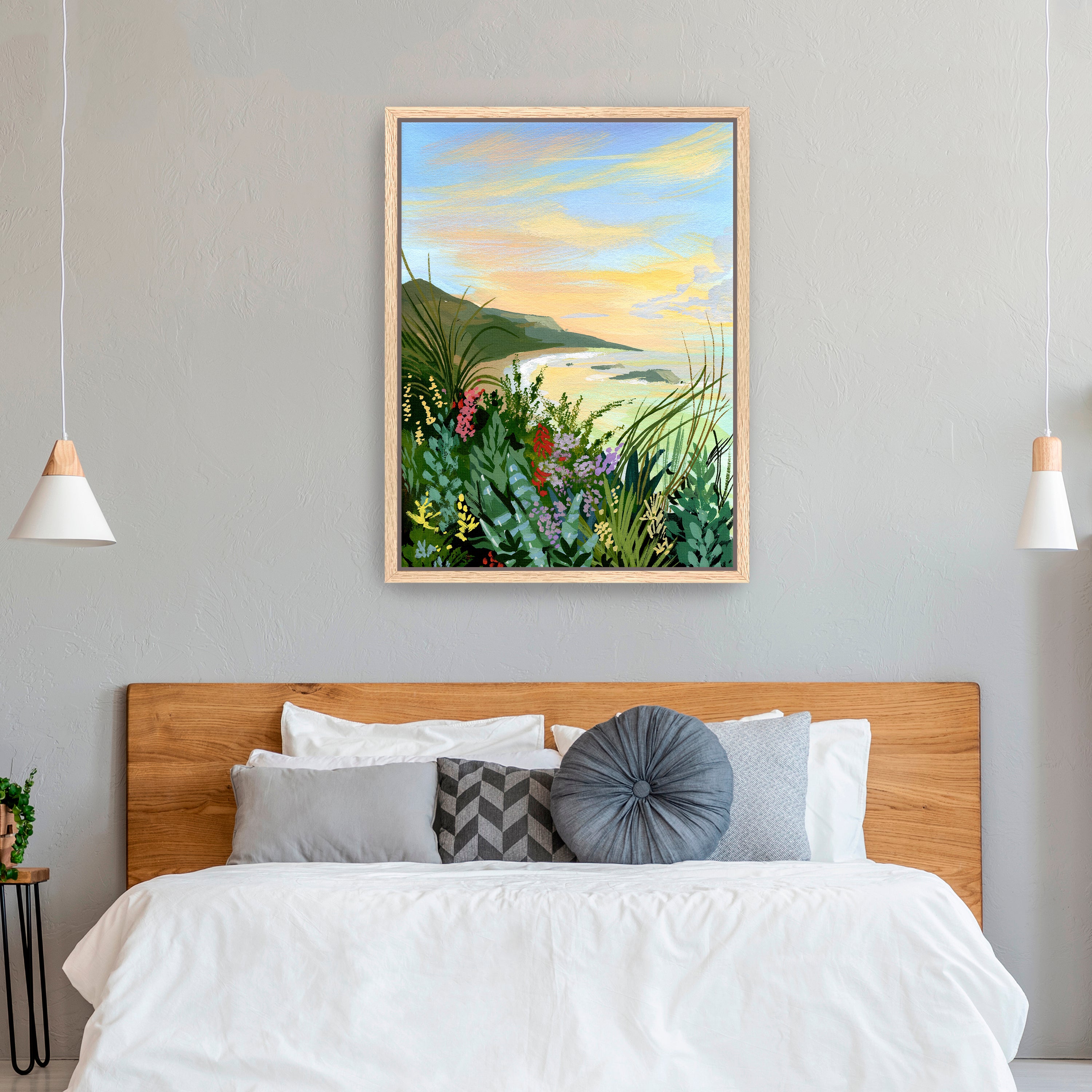 Blossom Bluff Canvas Giclee