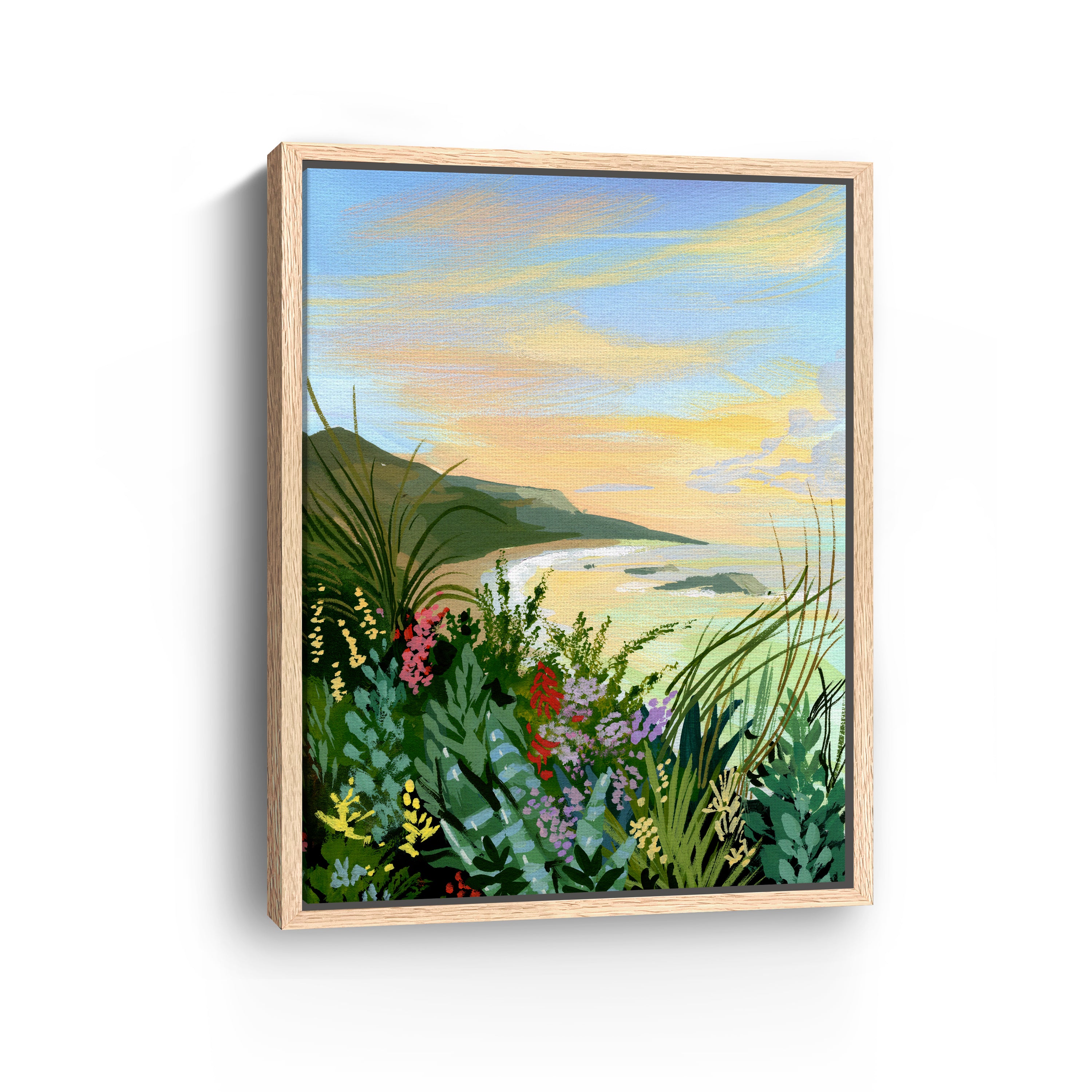 Blossom Bluff Canvas Giclee