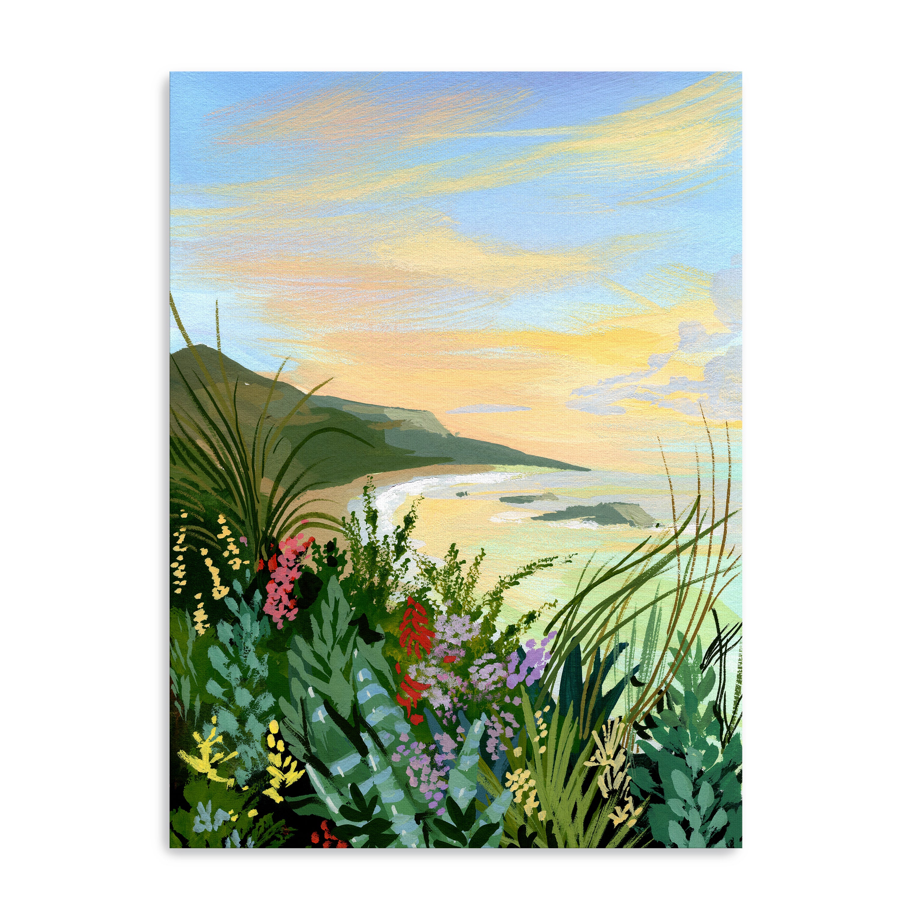 Blossom Bluff Canvas Giclee