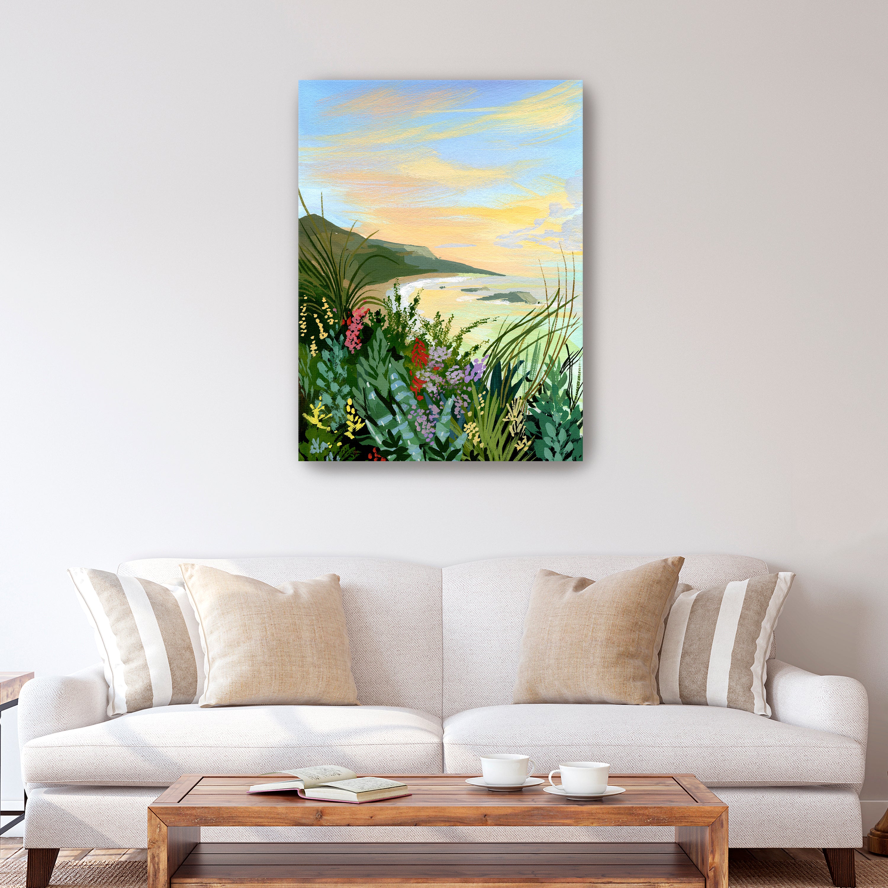 Blossom Bluff Canvas Giclee