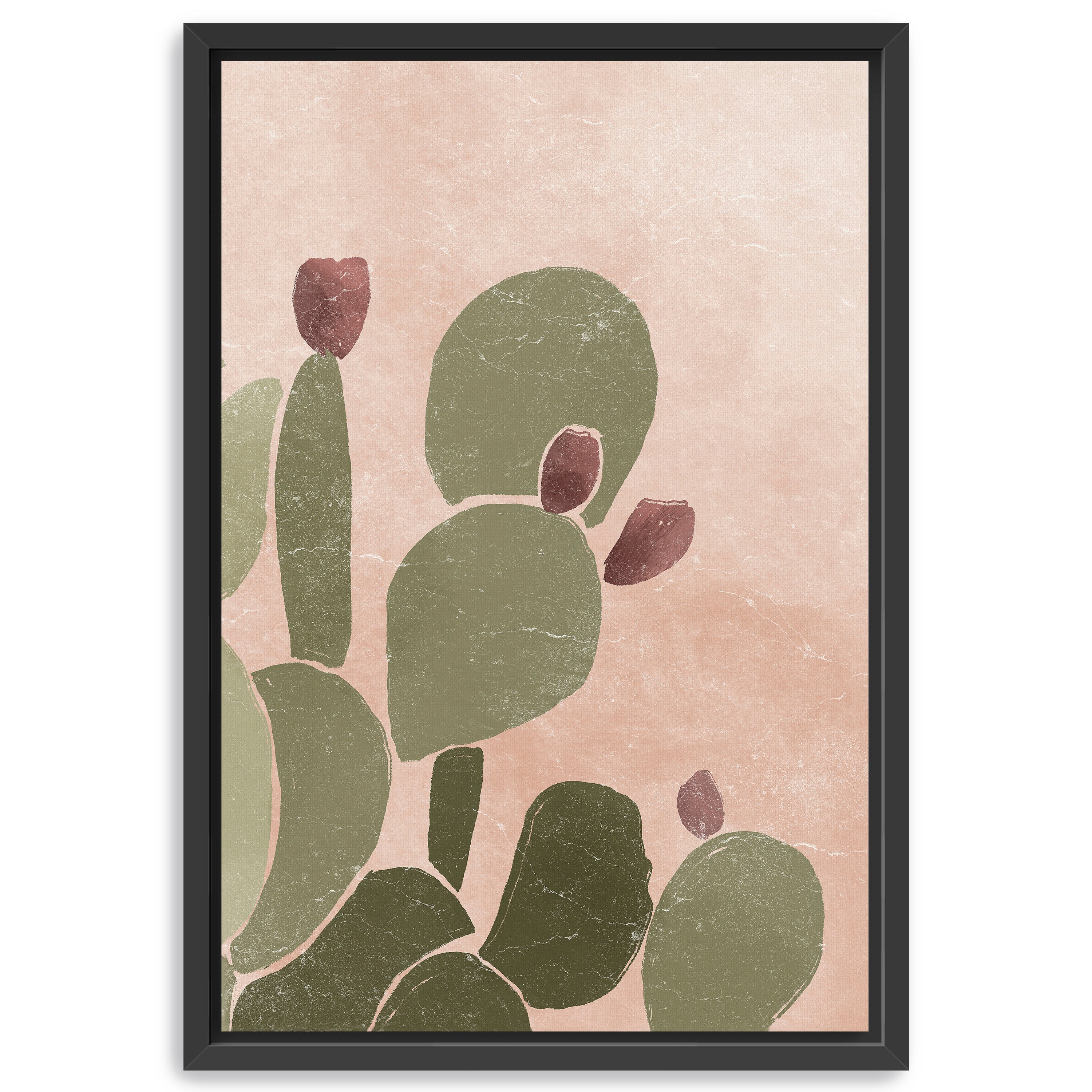 Desert Cactus II Canvas Giclee