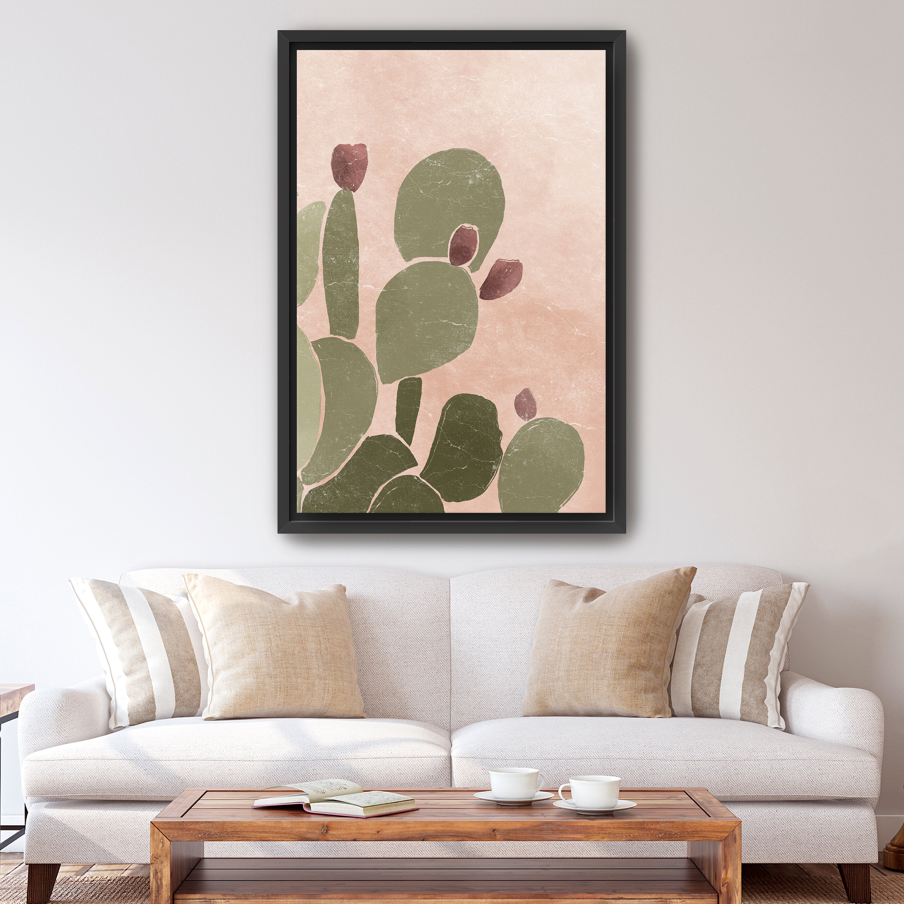 Desert Cactus II Canvas Giclee