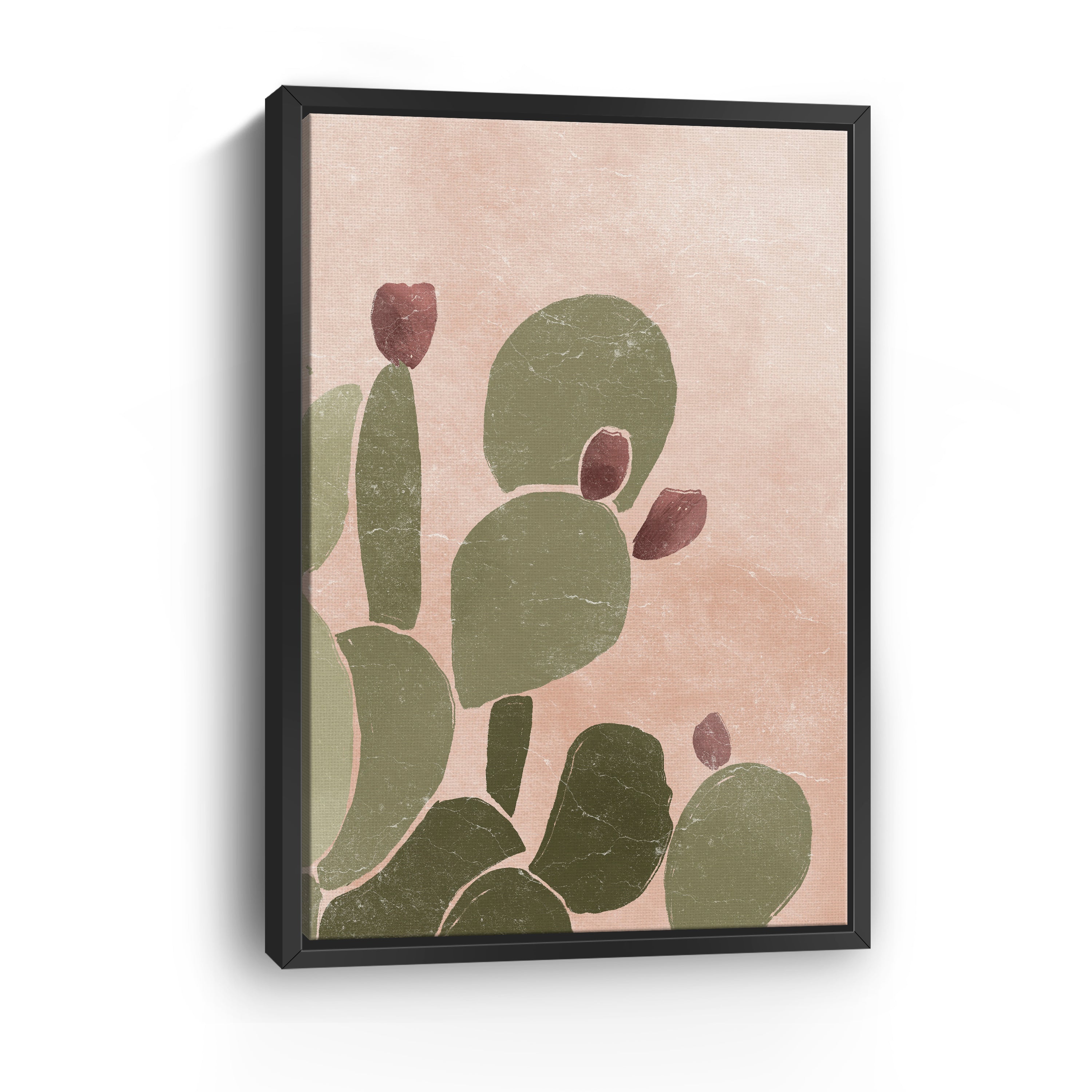 Desert Cactus II Canvas Giclee