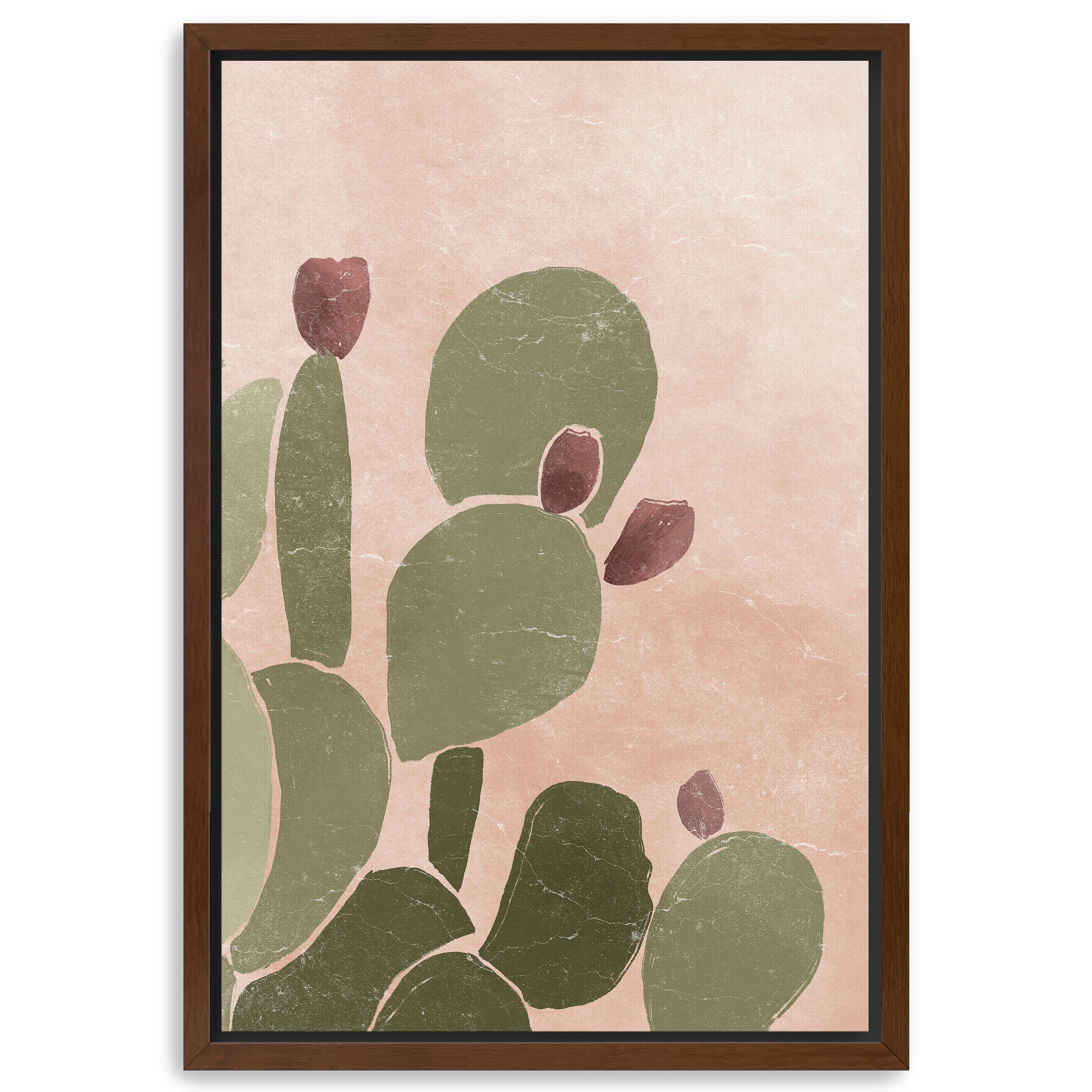 Desert Cactus II Canvas Giclee