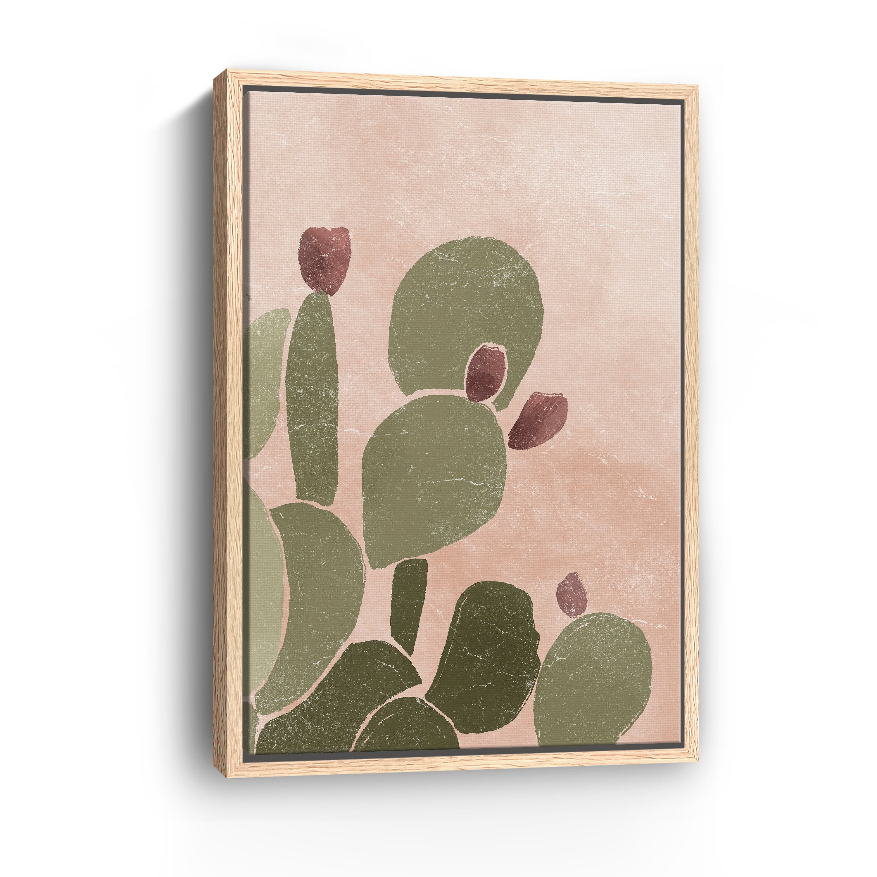 Desert Cactus II Canvas Giclee