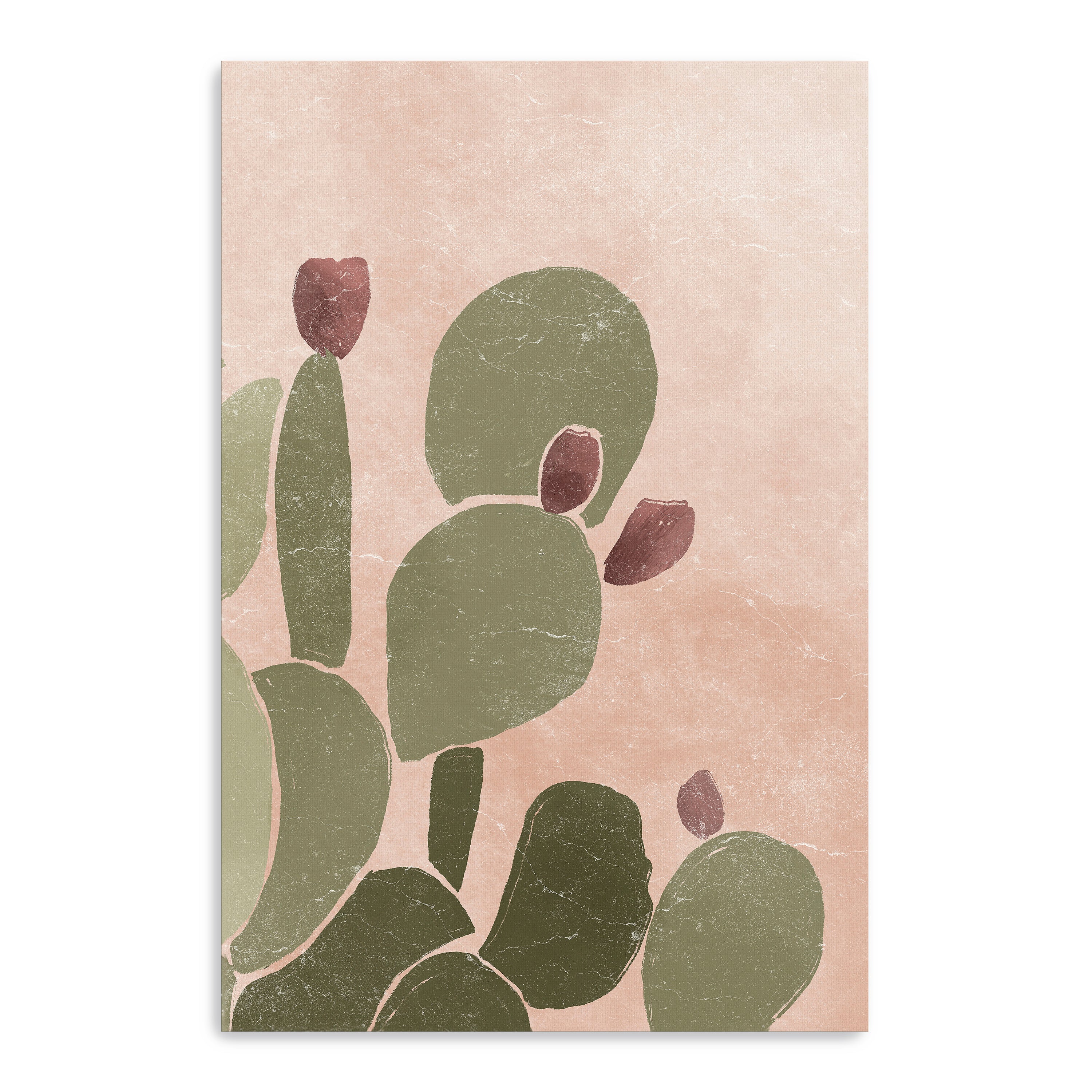 Desert Cactus II Canvas Giclee