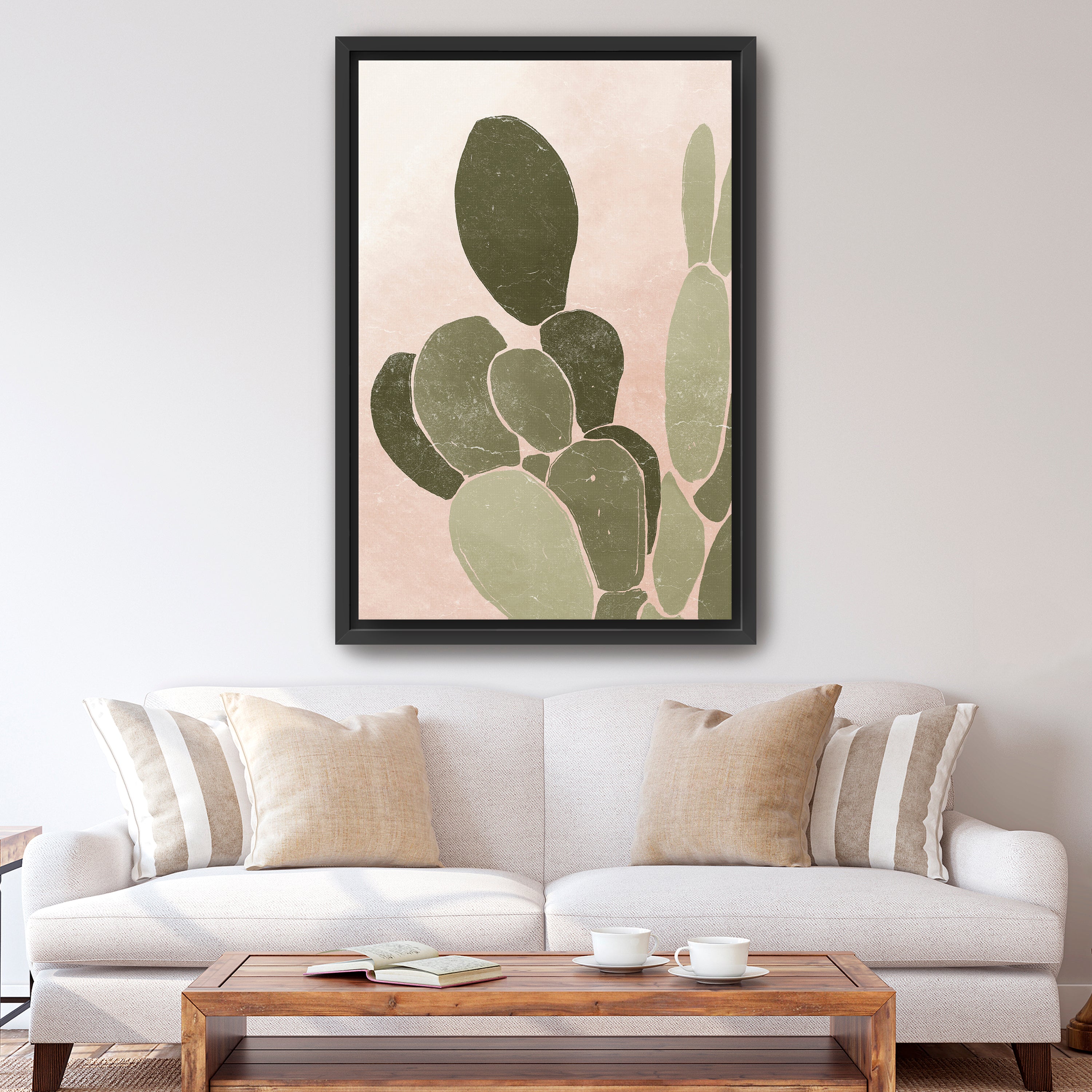 Desert Cactus III Canvas Giclee