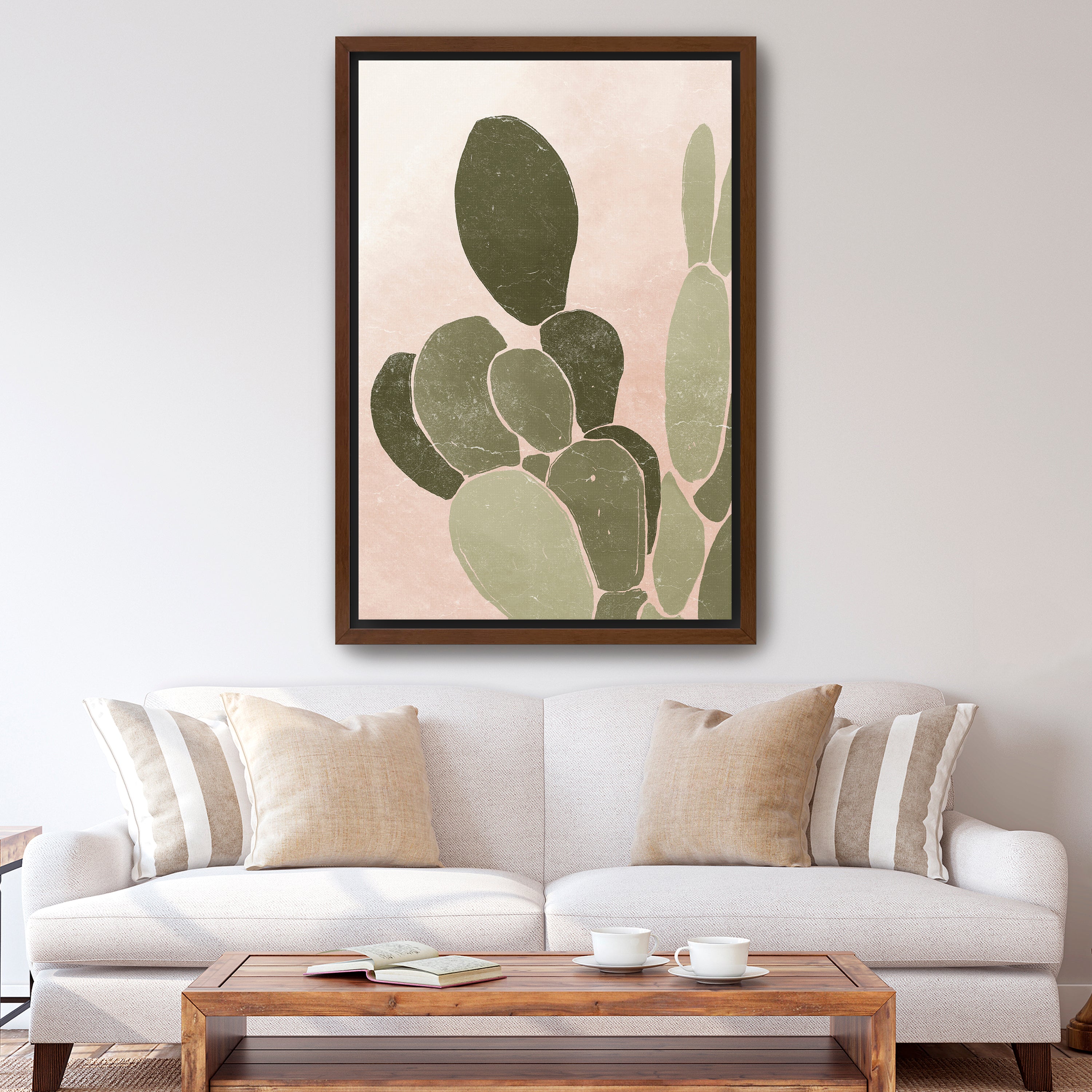 Desert Cactus III Canvas Giclee