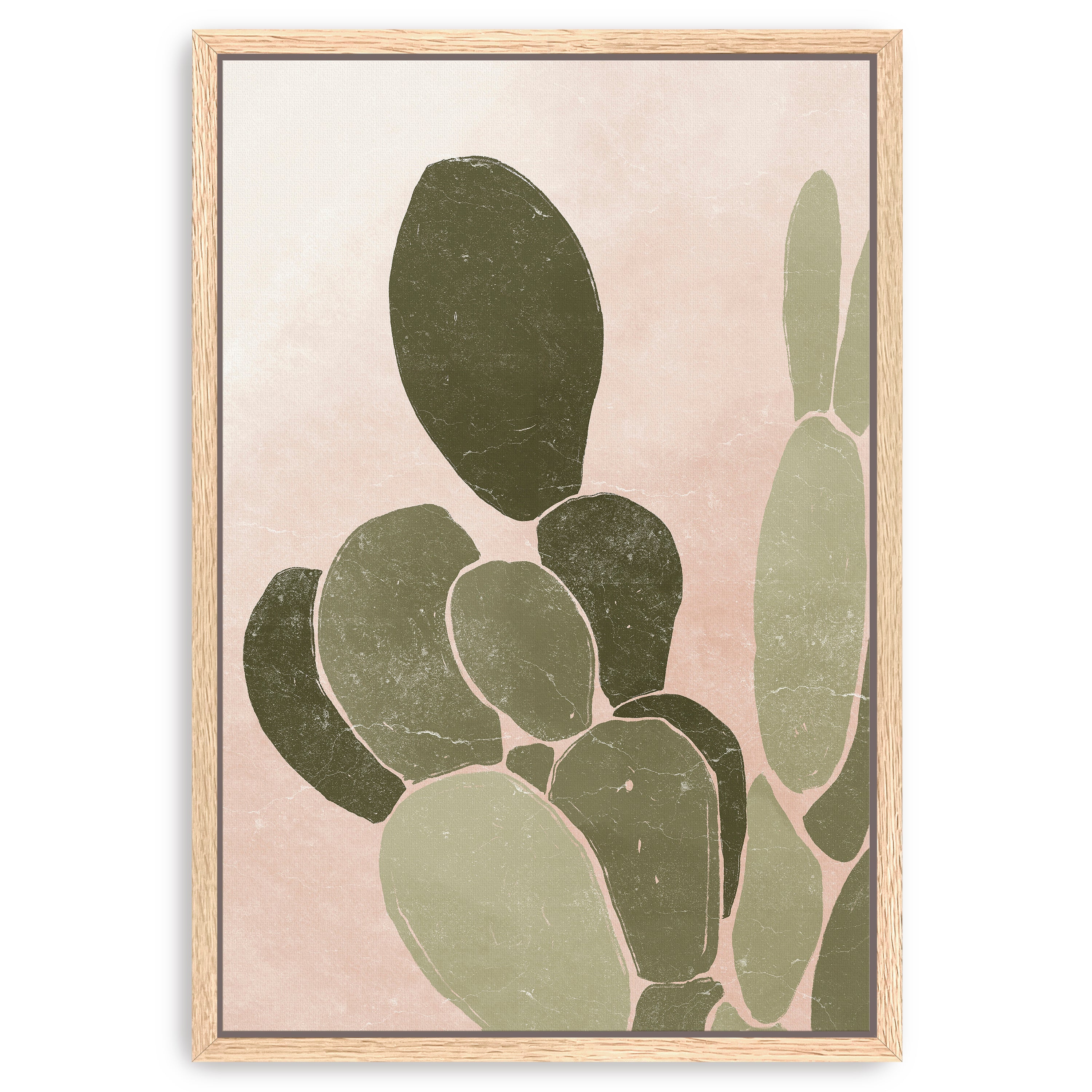 Desert Cactus III Canvas Giclee