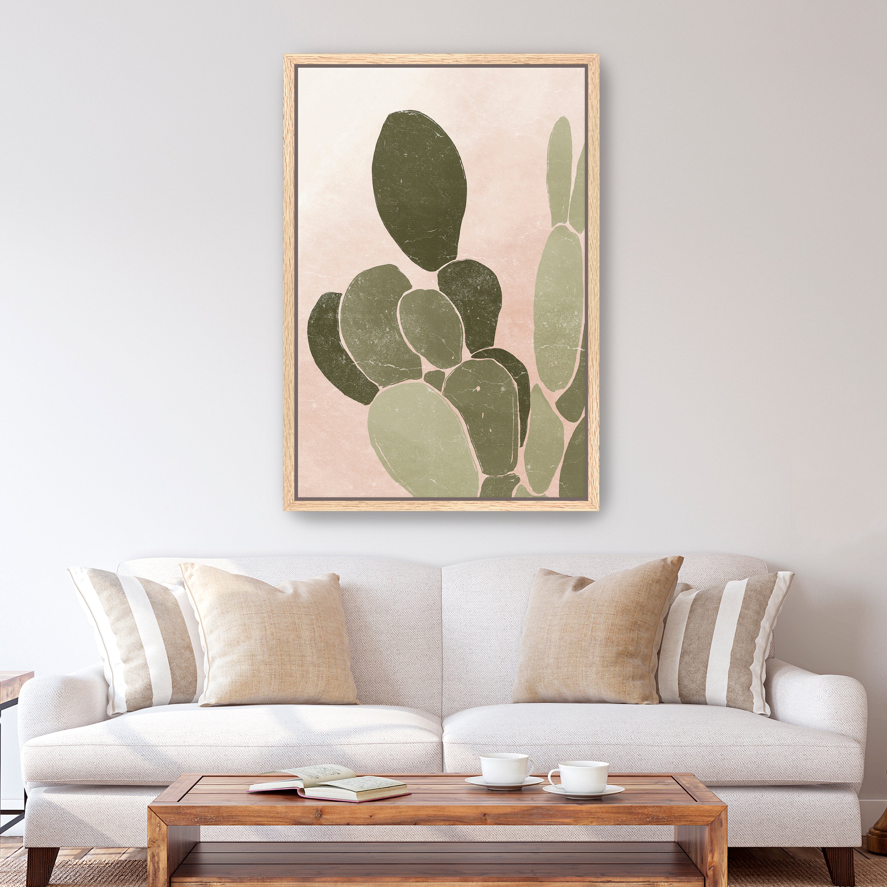 Desert Cactus III Canvas Giclee