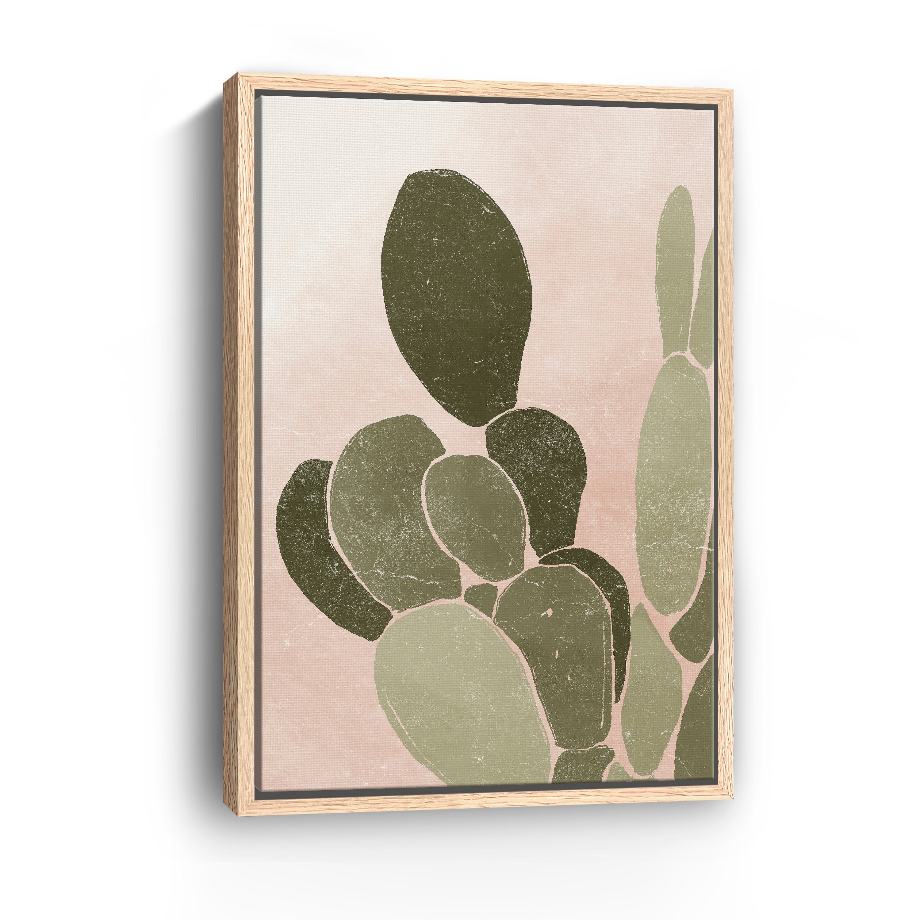 Desert Cactus III Canvas Giclee