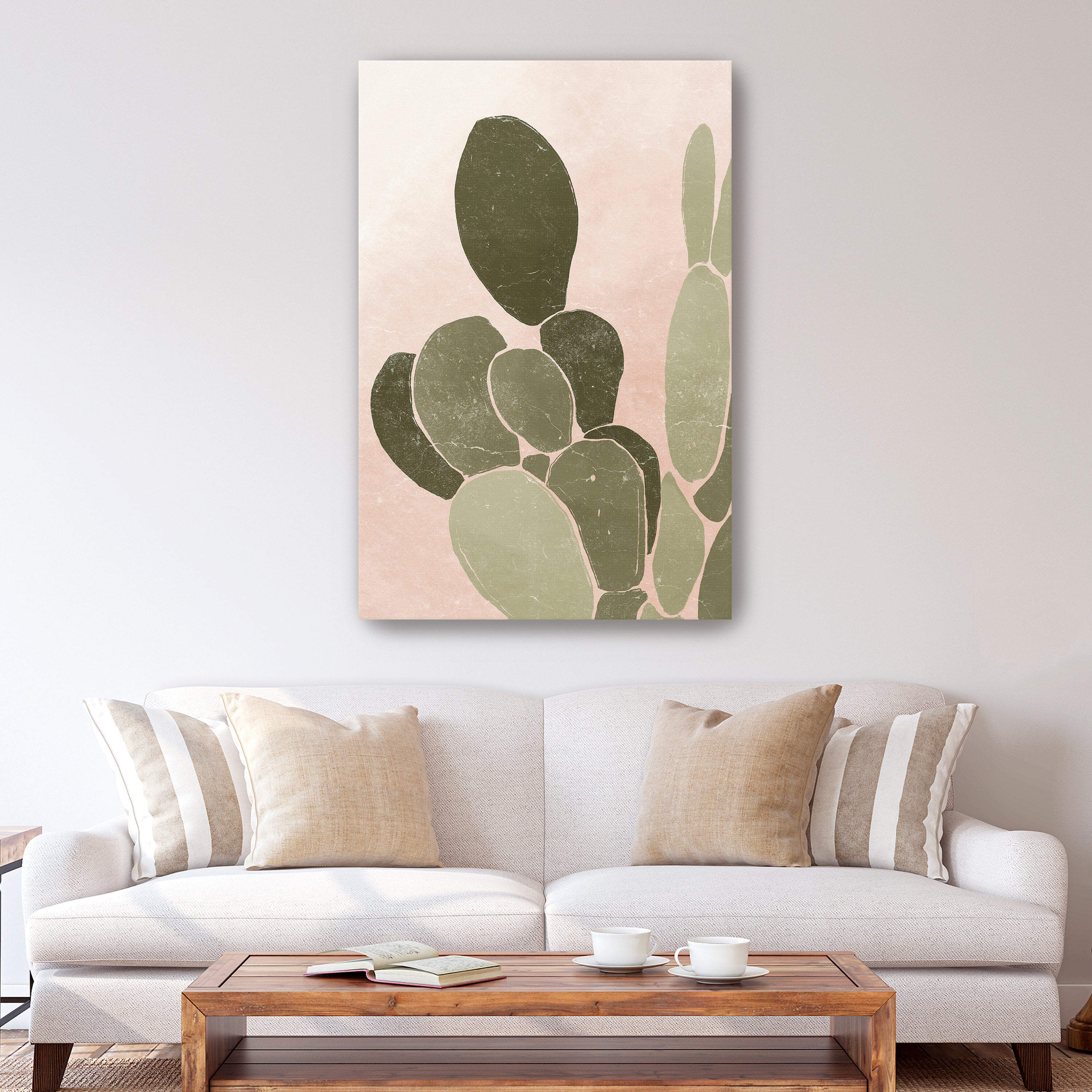 Desert Cactus III Canvas Giclee