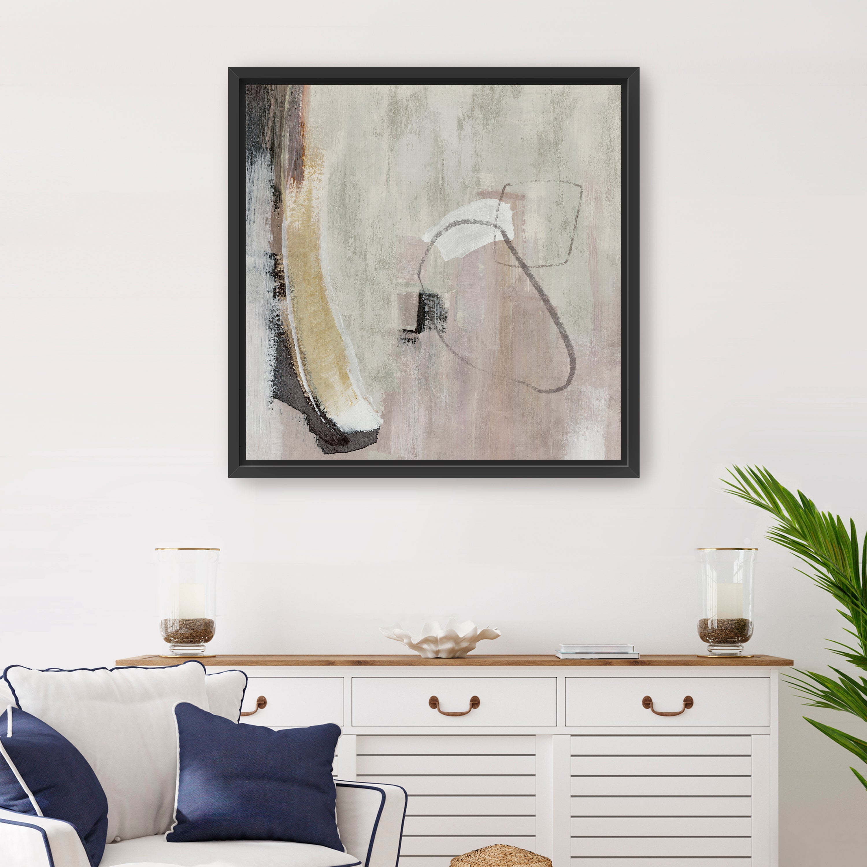 Warm Simplicity I Canvas Giclee