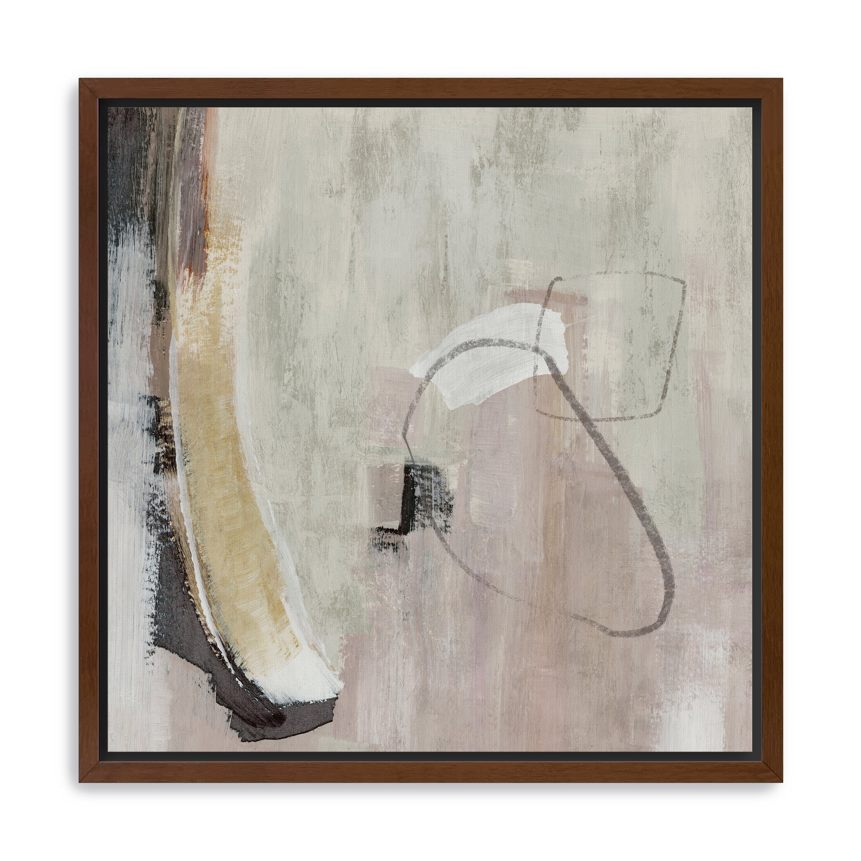 Warm Simplicity I Canvas Giclee