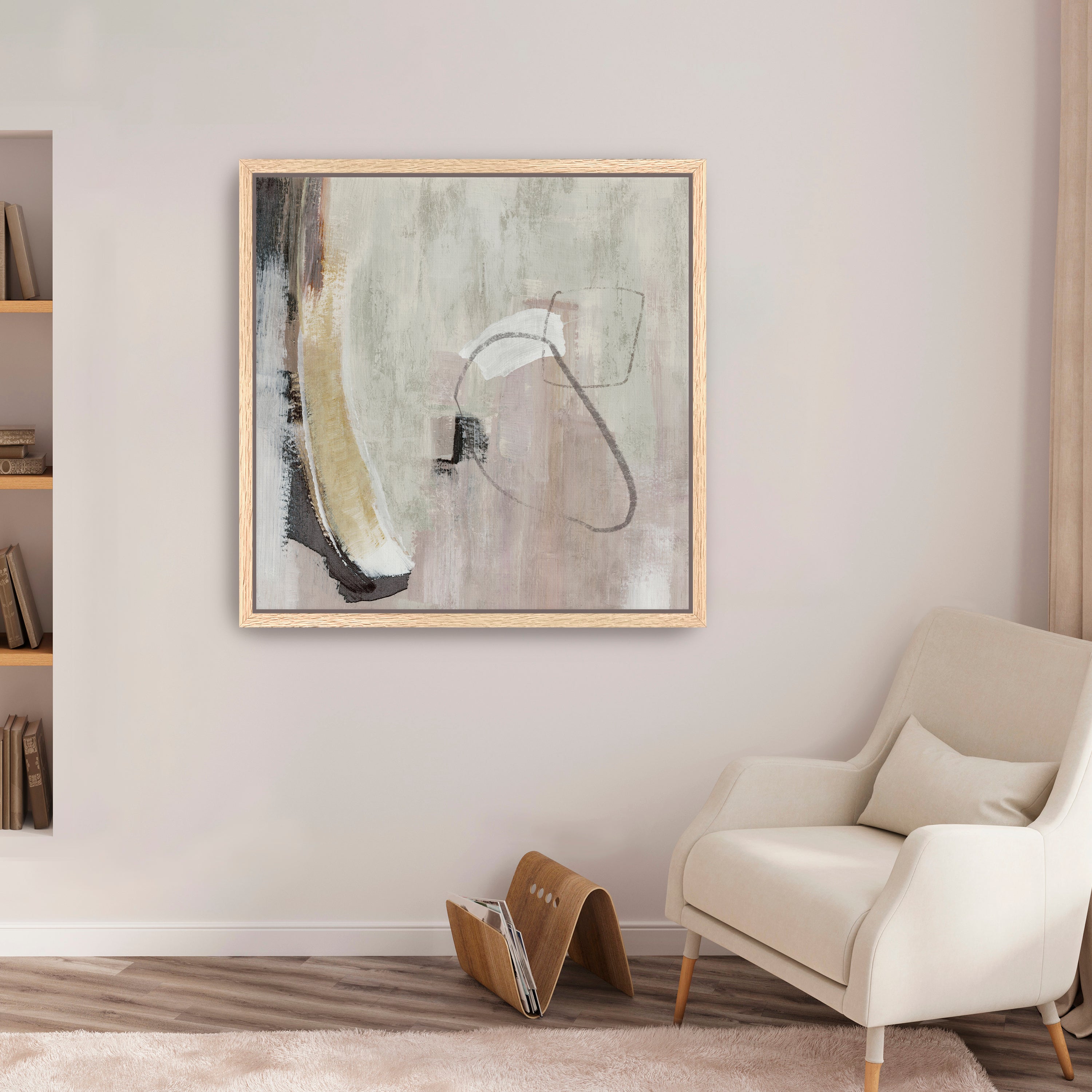 Warm Simplicity I Canvas Giclee