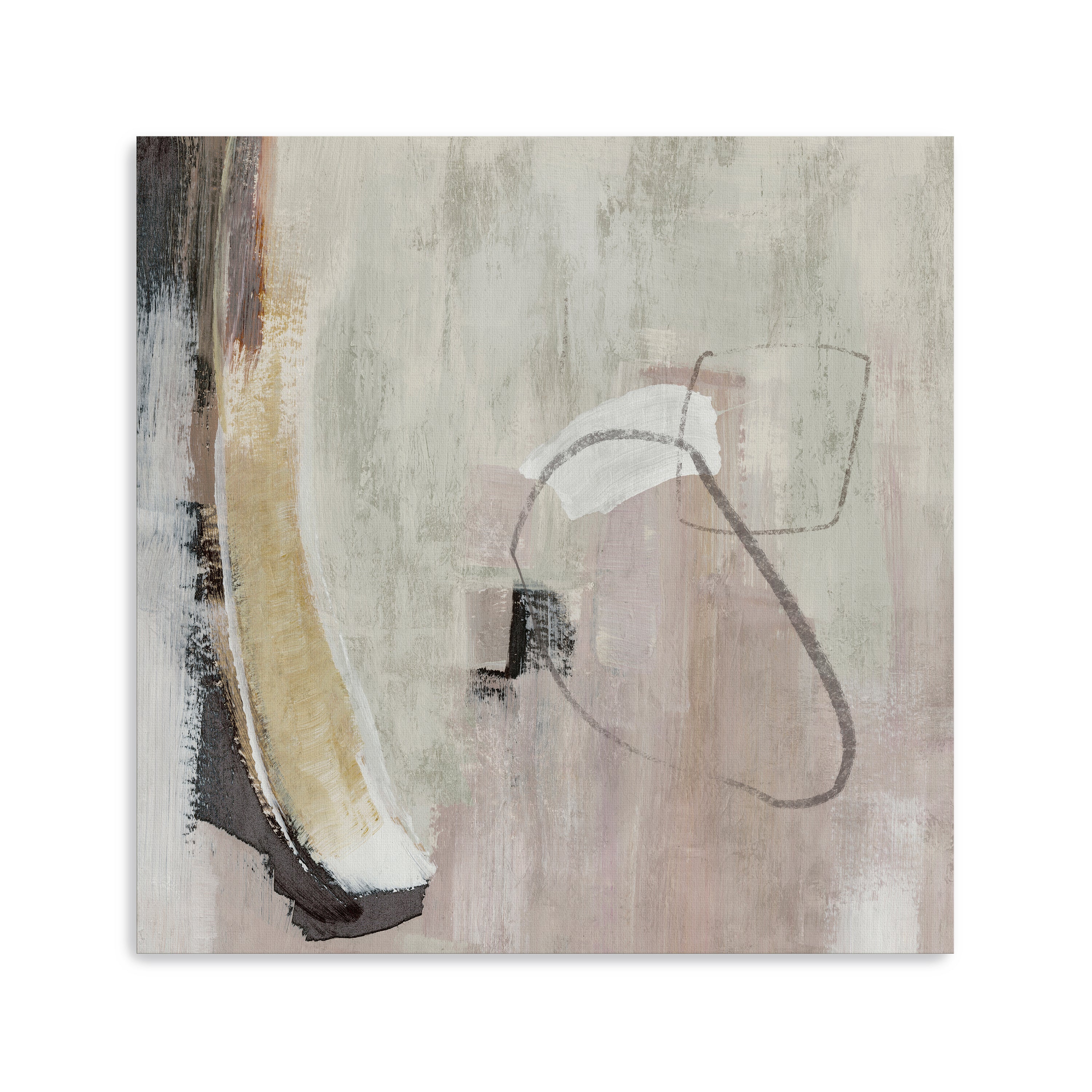 Warm Simplicity I Canvas Giclee