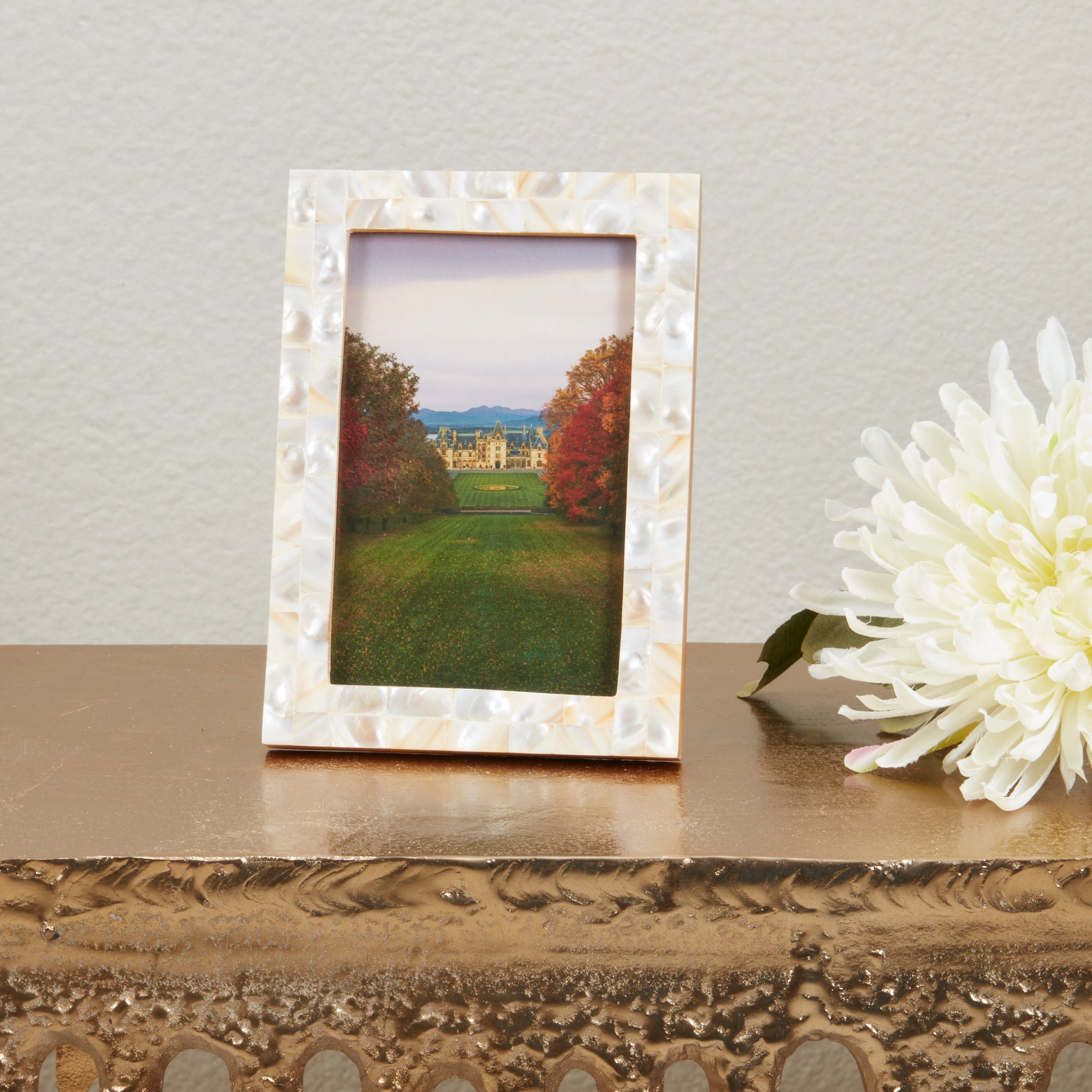 Natural Shine Mother of Pearl Photo Frame