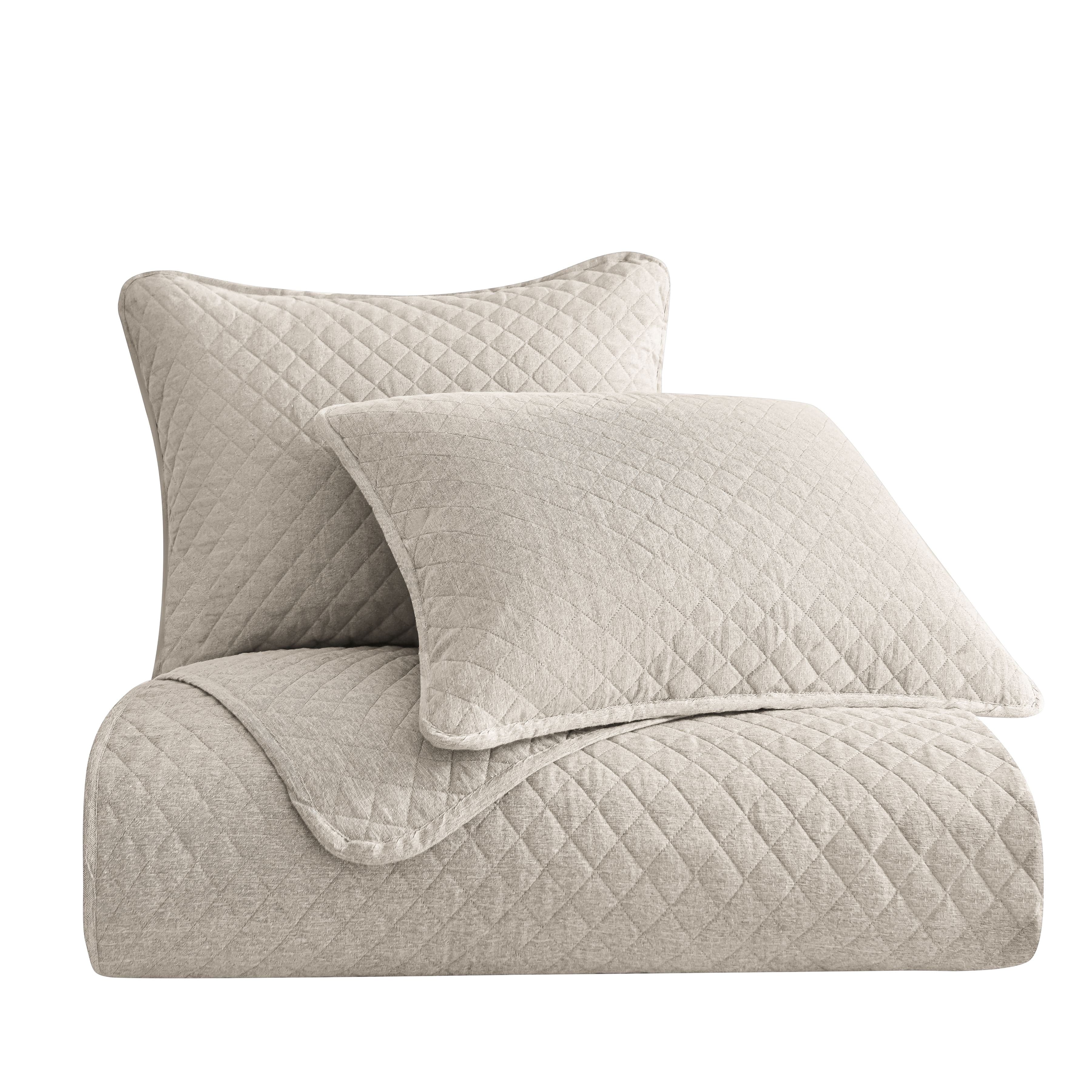 Anna Diamond Quilted Coverlet Set