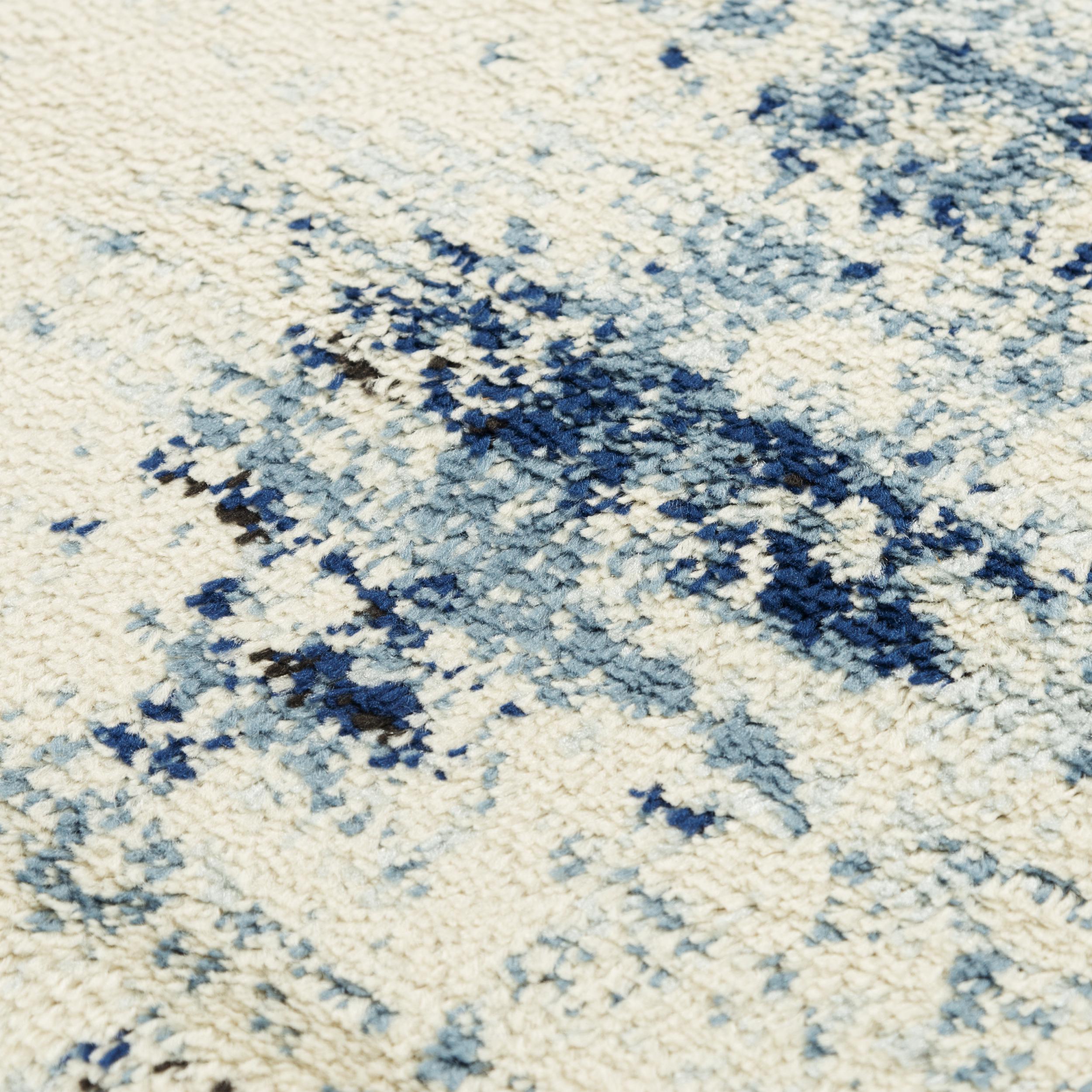 Palace Power Loomed Abstract Area Rug