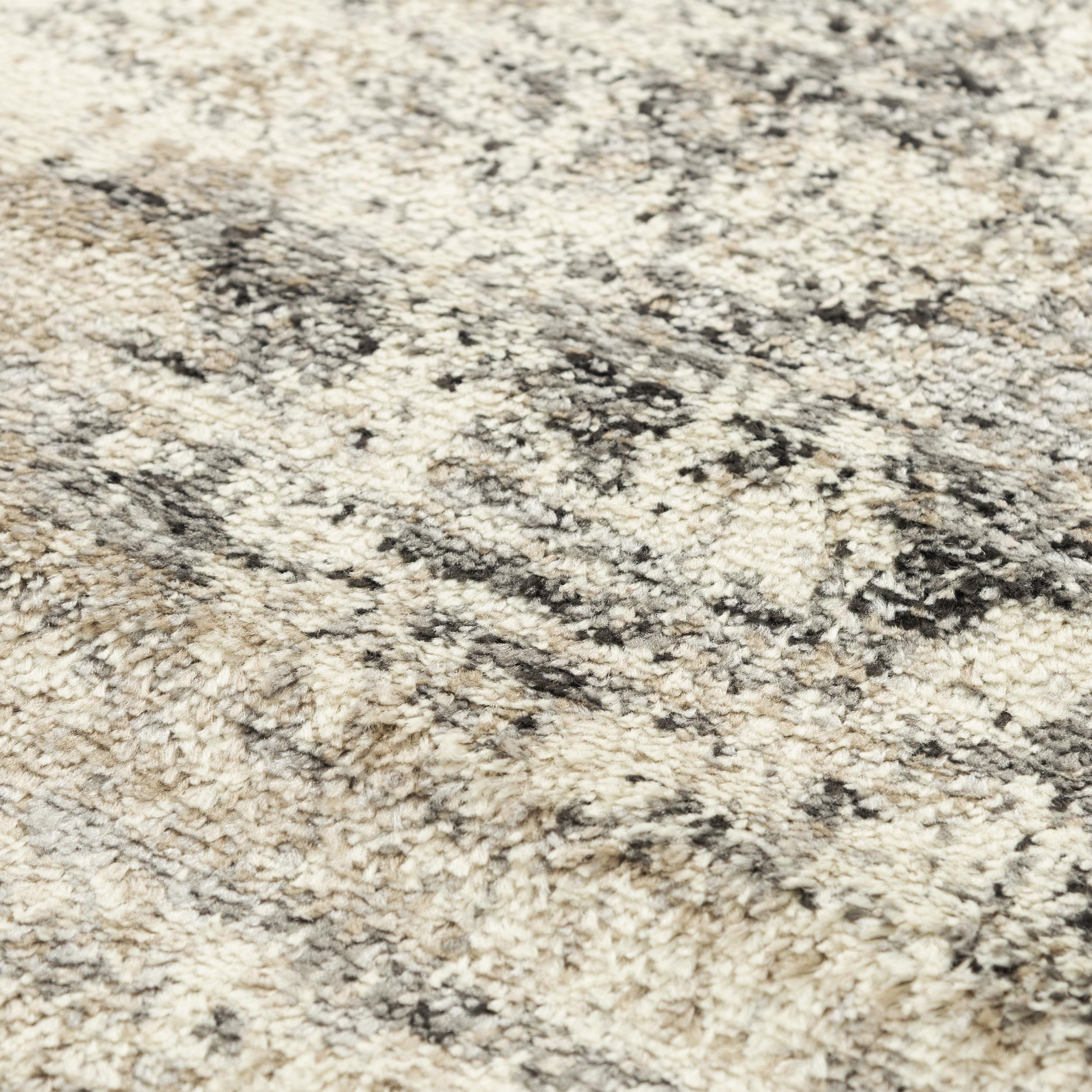 Palace Power Loomed Abstract Area Rug