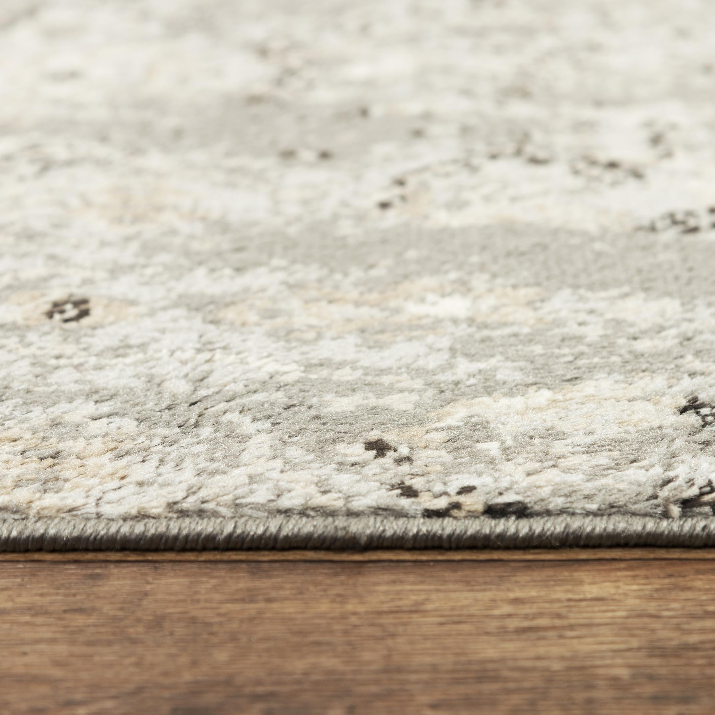 Fairbourne Power Loomed Abstract Area Rug