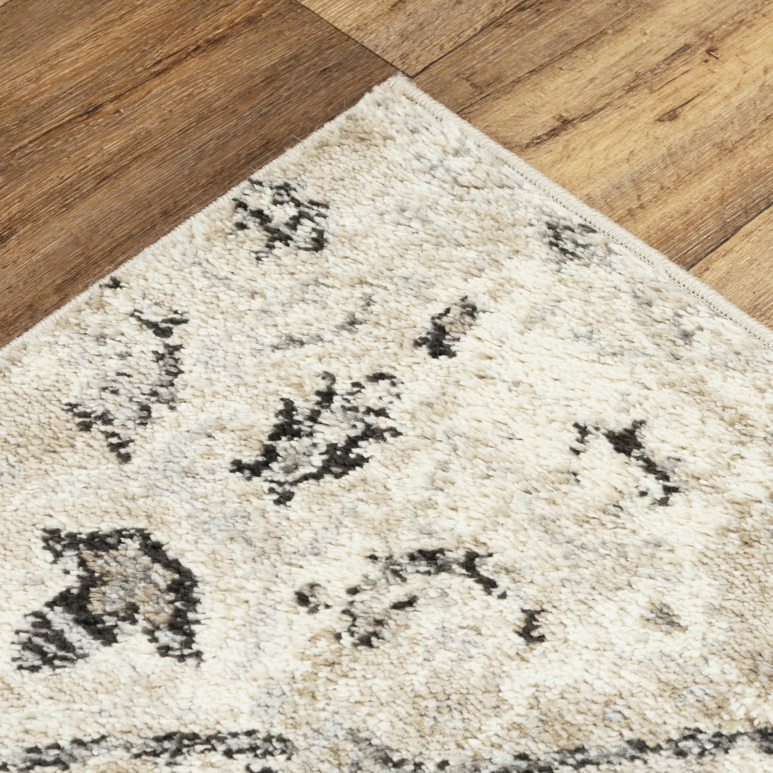 Ashbourne Power Loomed Geometric Area Rug