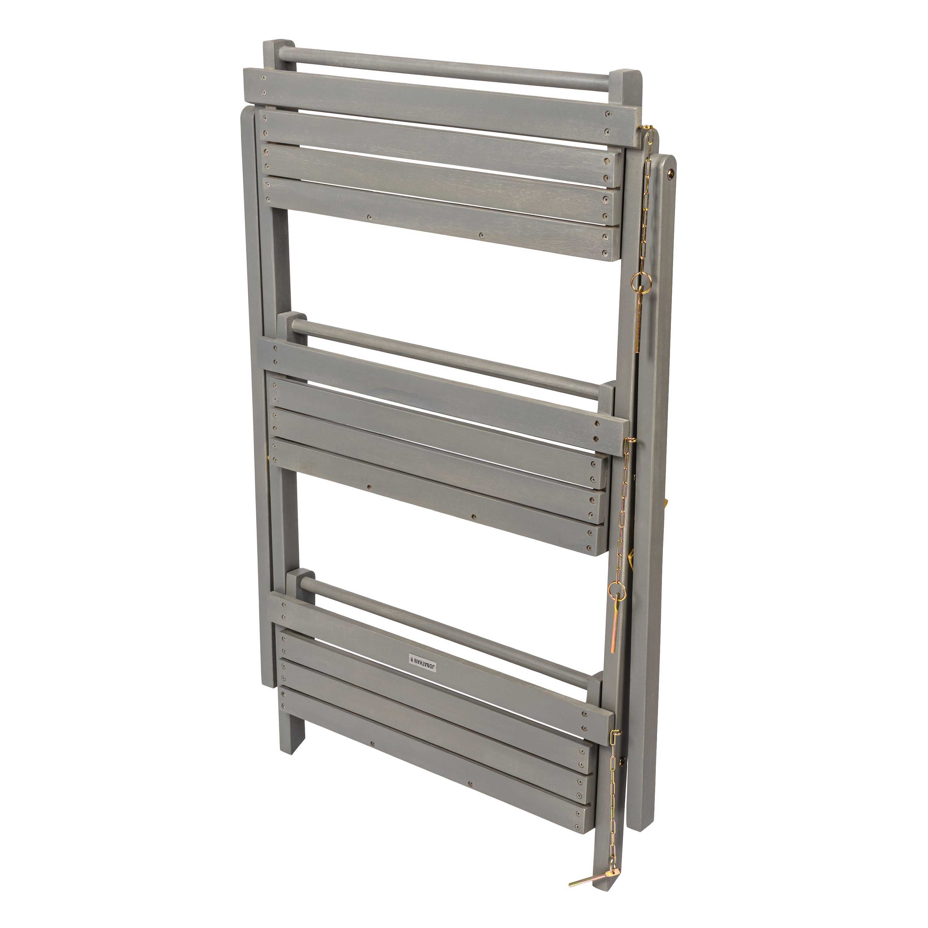 Hollis 3-Tier Acacia Wood Indoor/Outdoor Foldable Ladder Plant Stand Display
