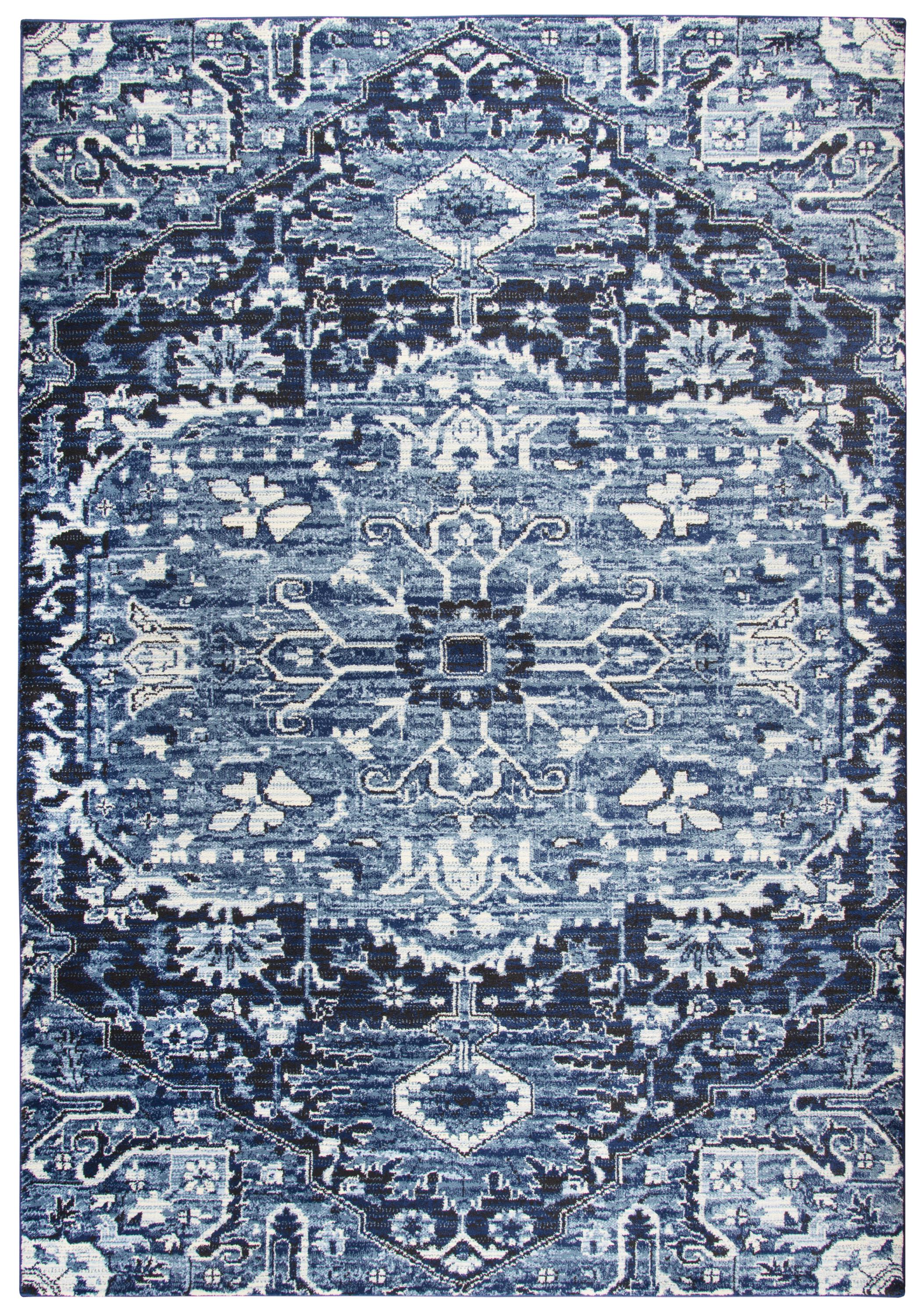 Power Loomed Central Medallion Rug