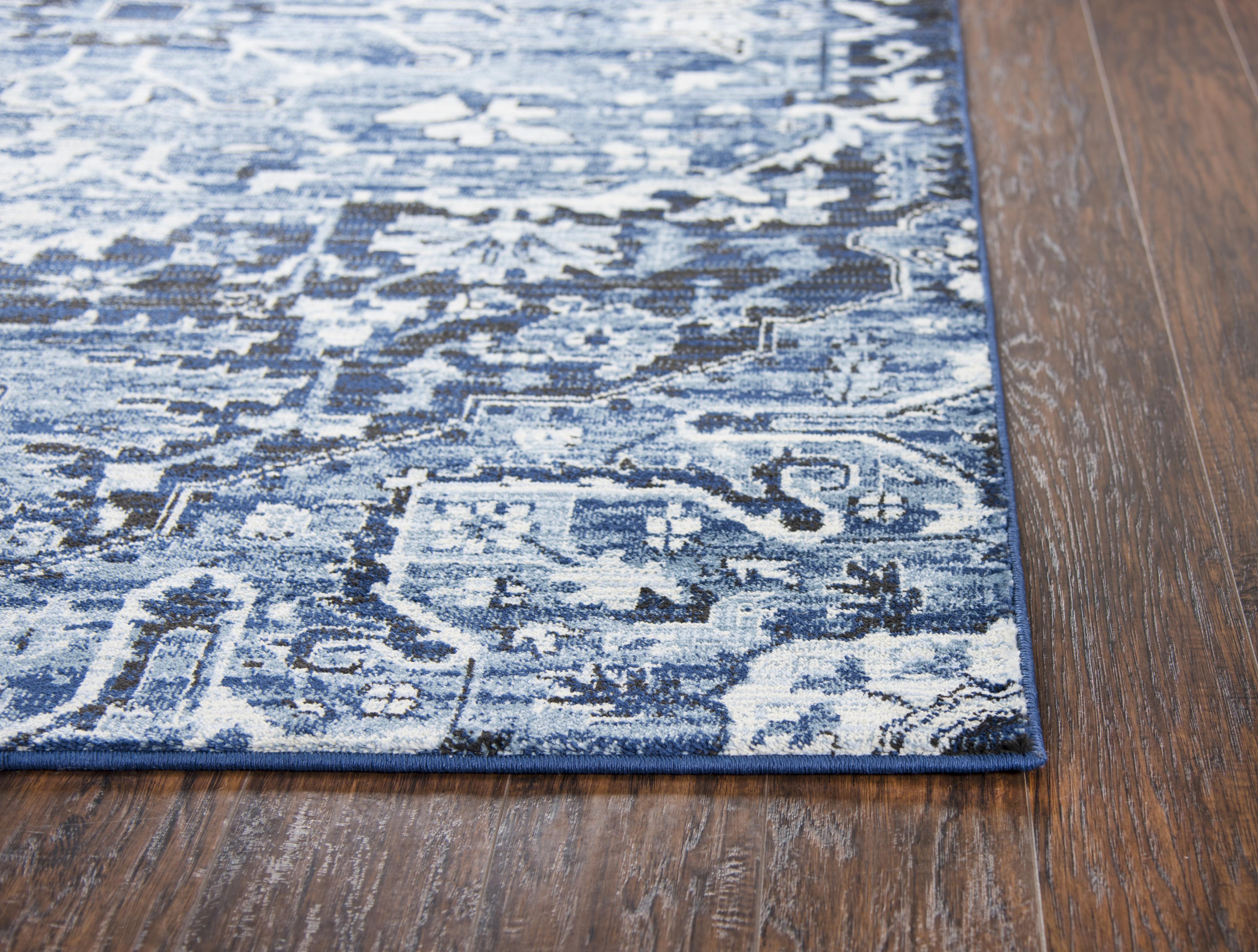 Power Loomed Central Medallion Rug